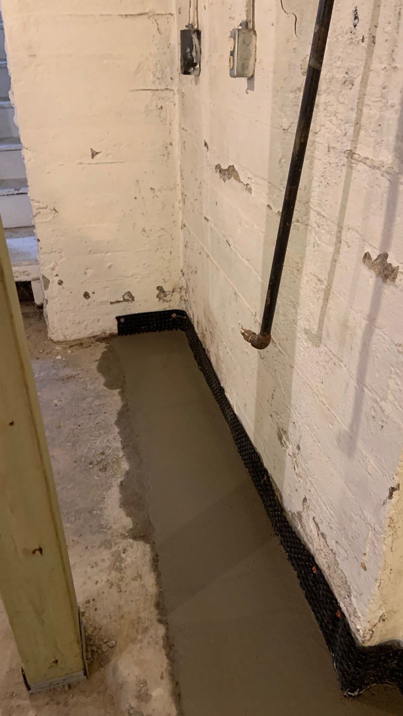 Basement Remodel for New Tenants in North by Waterproofing Northeast