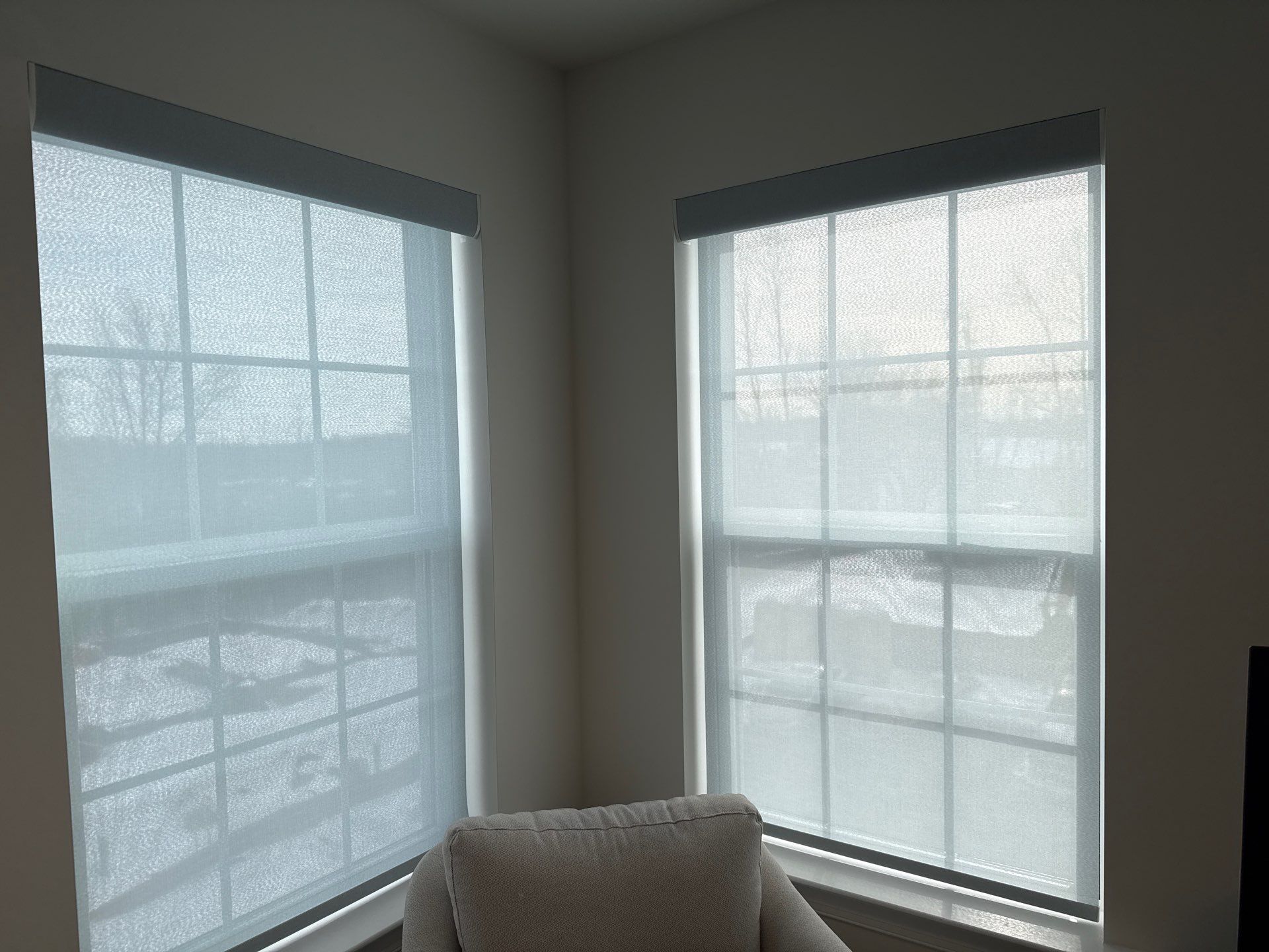 Window Treatment Project in Prince Frederick, MD by Southern Maryland Custom Blinds