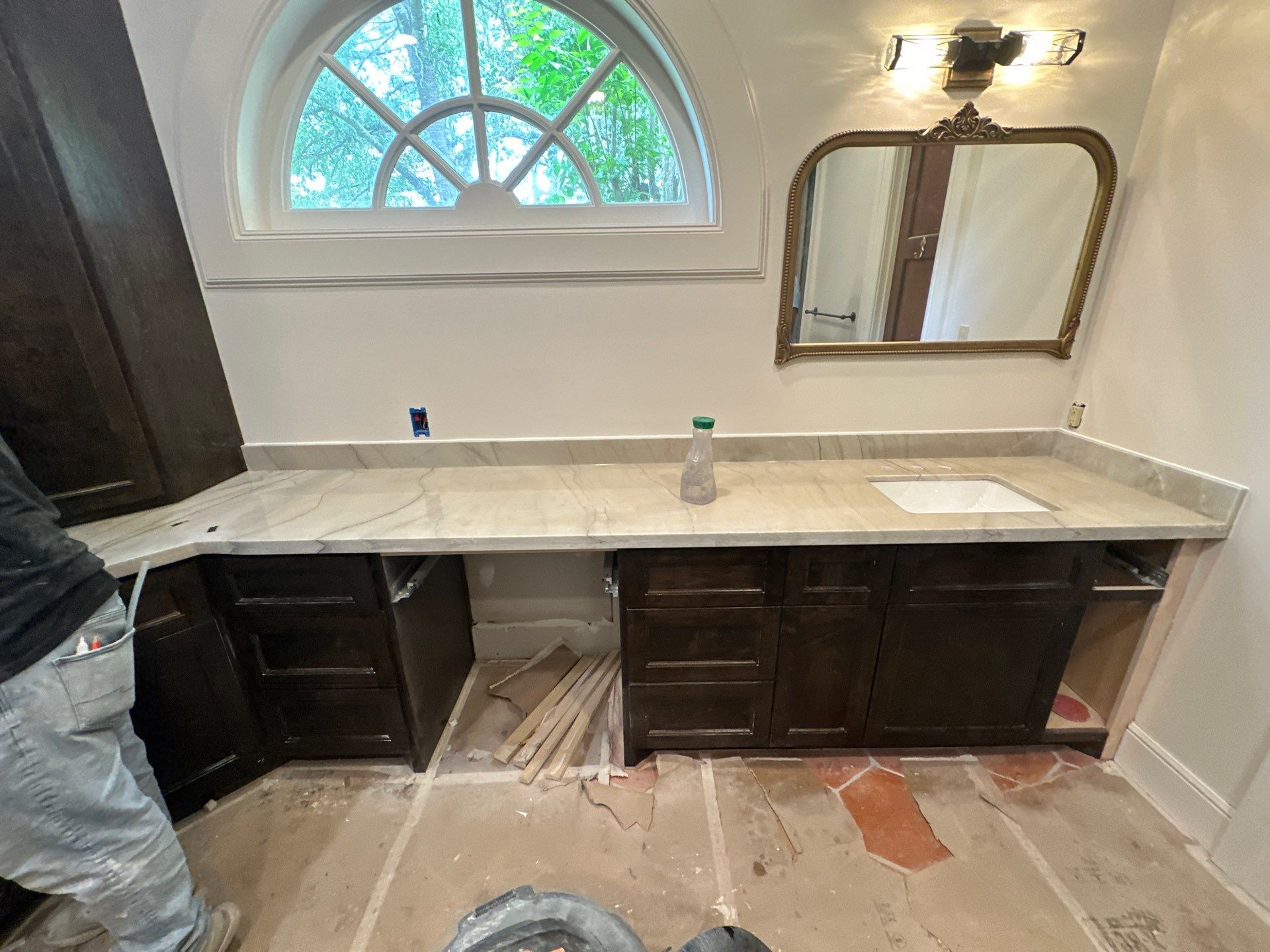 Bathroom Remodel and Flooring in Tomball, TX by SophAlx LLC