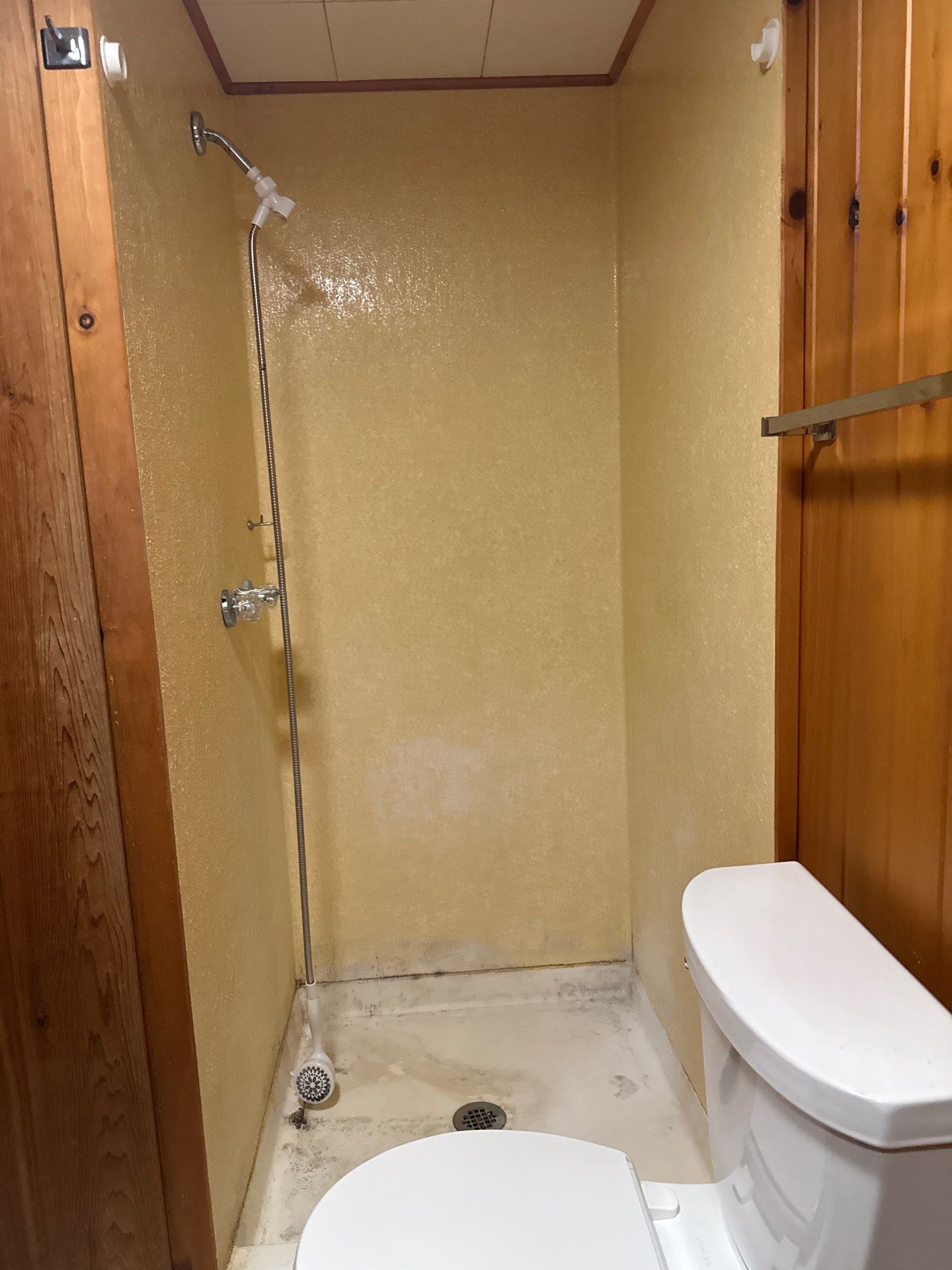 Jacuzzi Shower Remodel With Accessibility Features in Harbor Springs by Rainbow Seamless Systems