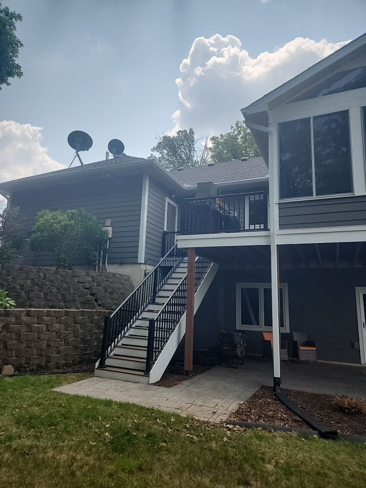 5" Gutters in Victoria by Next Level Seamless Gutters / Exteriors Inc.
