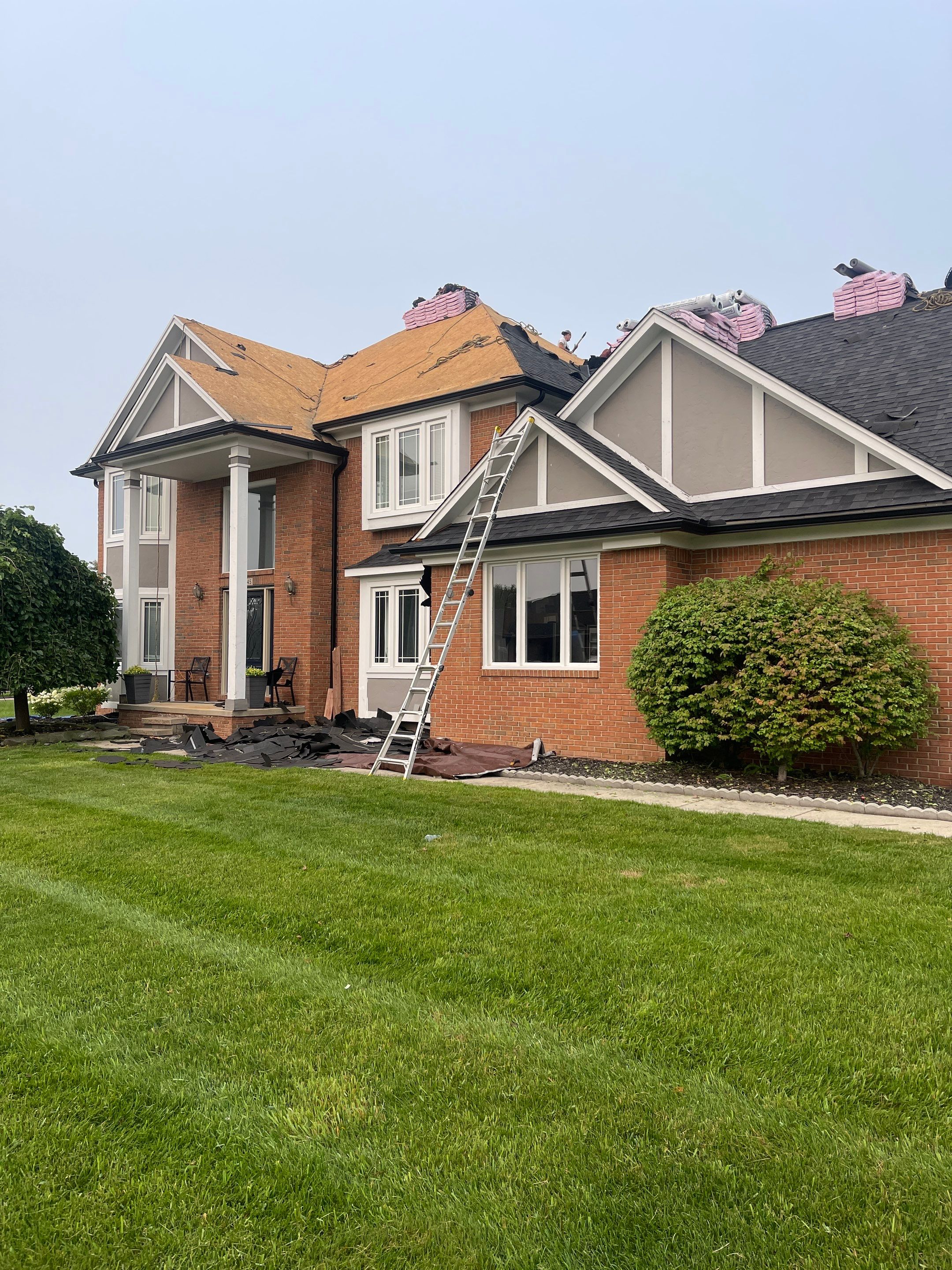 Residential Roofing Installation using Owens Corning Duration Onyx Black by JNR Roofing LLC
