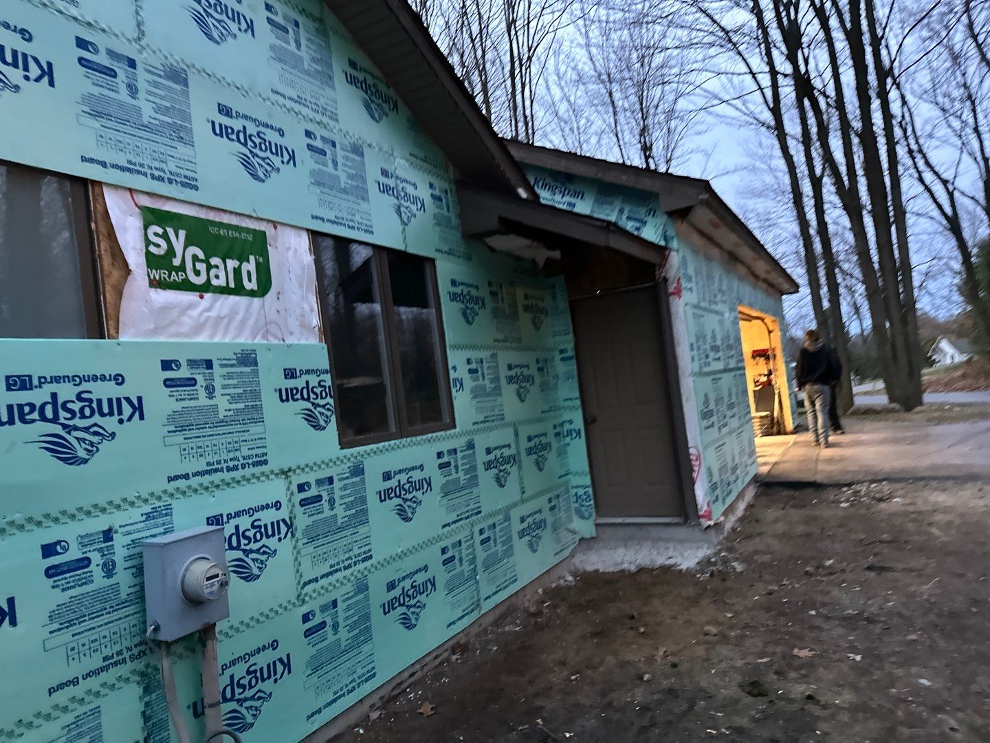 Siding Replacement using Alside S7 Cedar Mill Grain Composite by 180 Contractors
