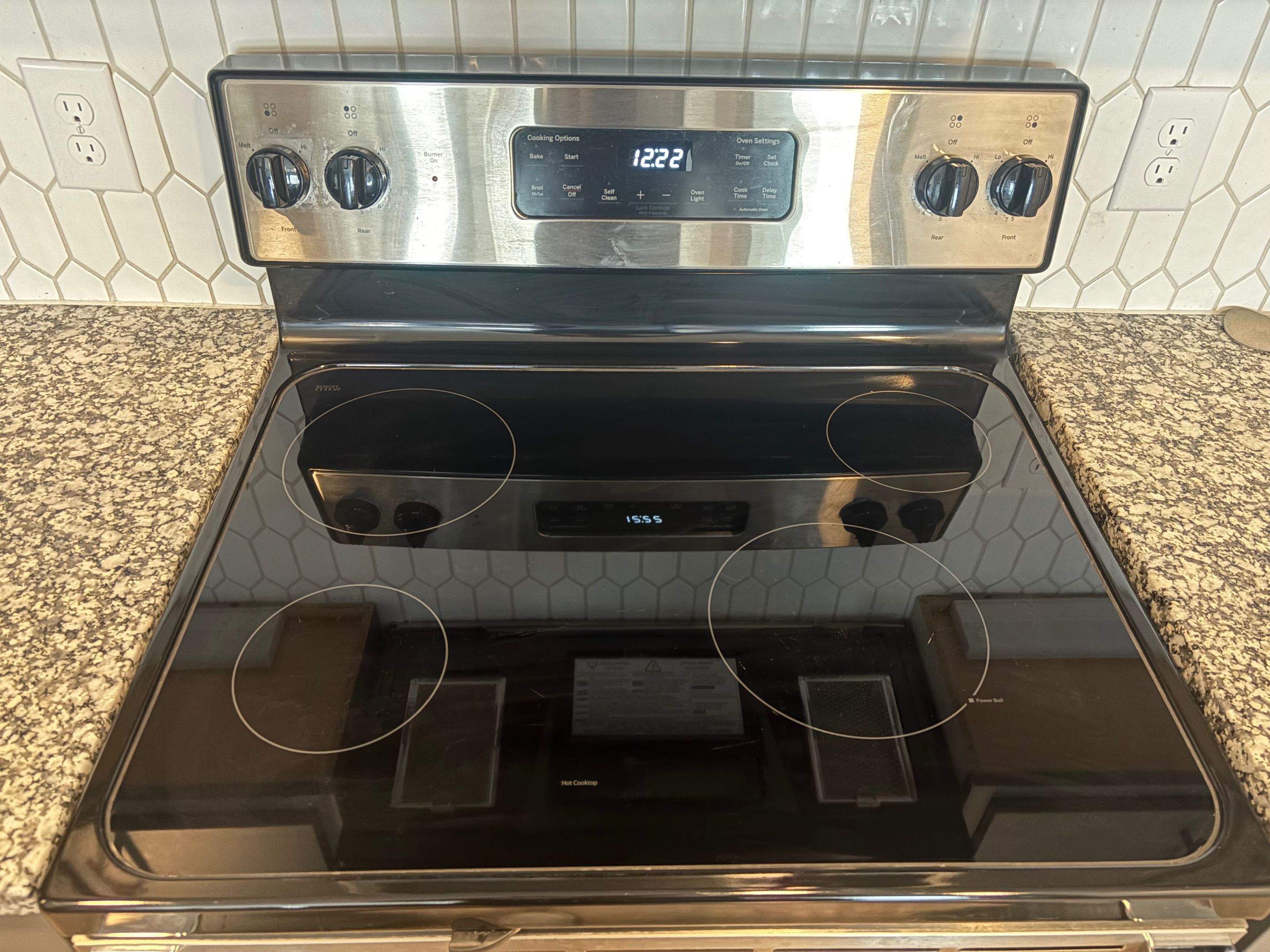 Glass Cooktop Restoration by Surface Experts - Cypress / North Katy