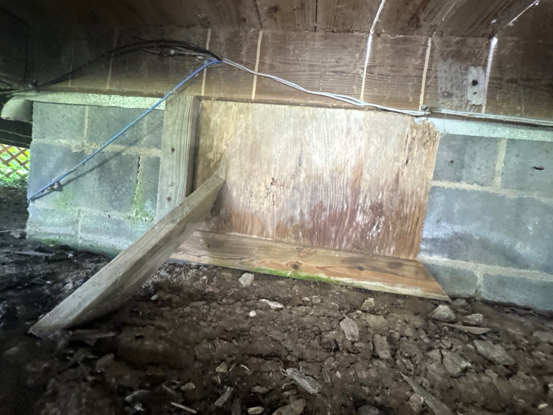 Project in Carrsville by Patriot Crawl Space Repairs