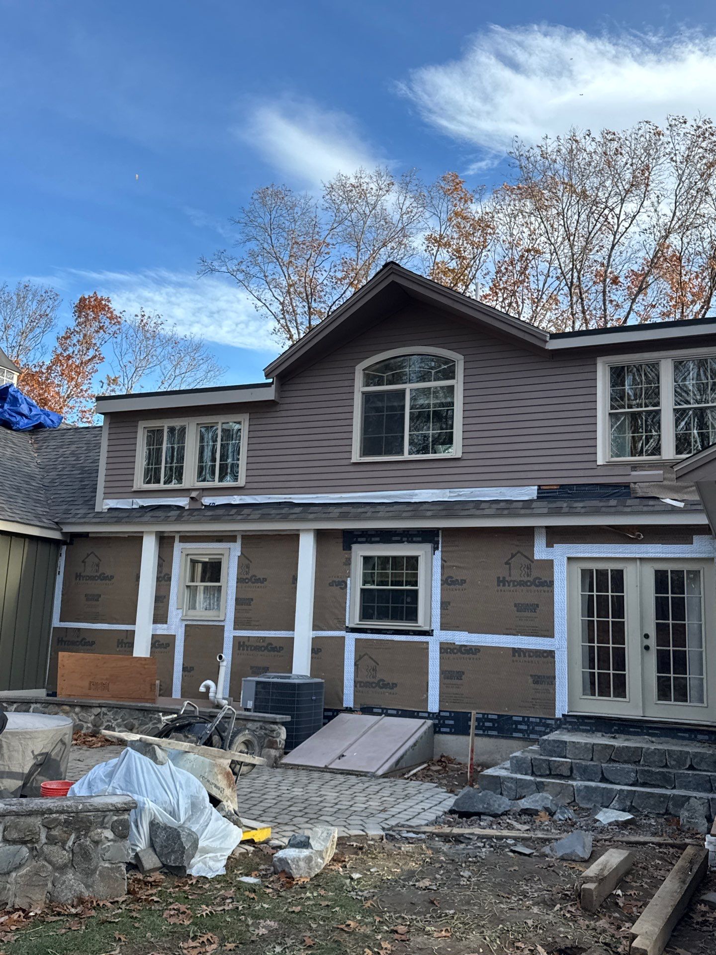 Complete House & Barn Roof with 13 Skylight Reflashing + EPDM Repairs by Mighty Dog Roofing of Greater Middlesex County