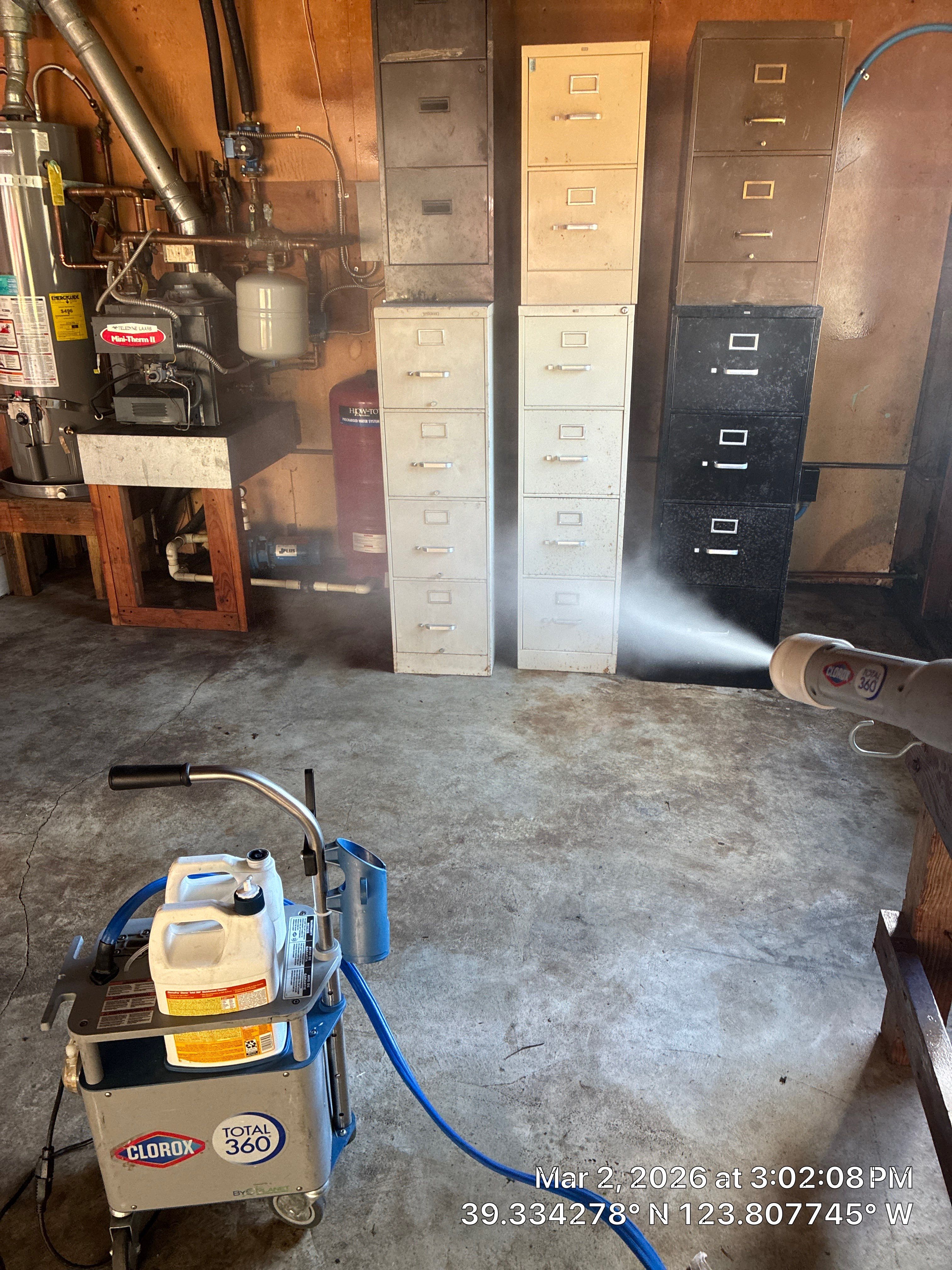 Project in Mendocino by 911 Hazmat Cleanup 