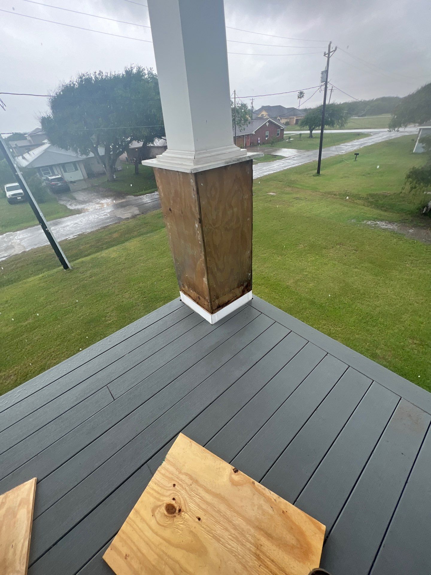 Portland Shore Porch Build by Bayfront Roofing and Construction