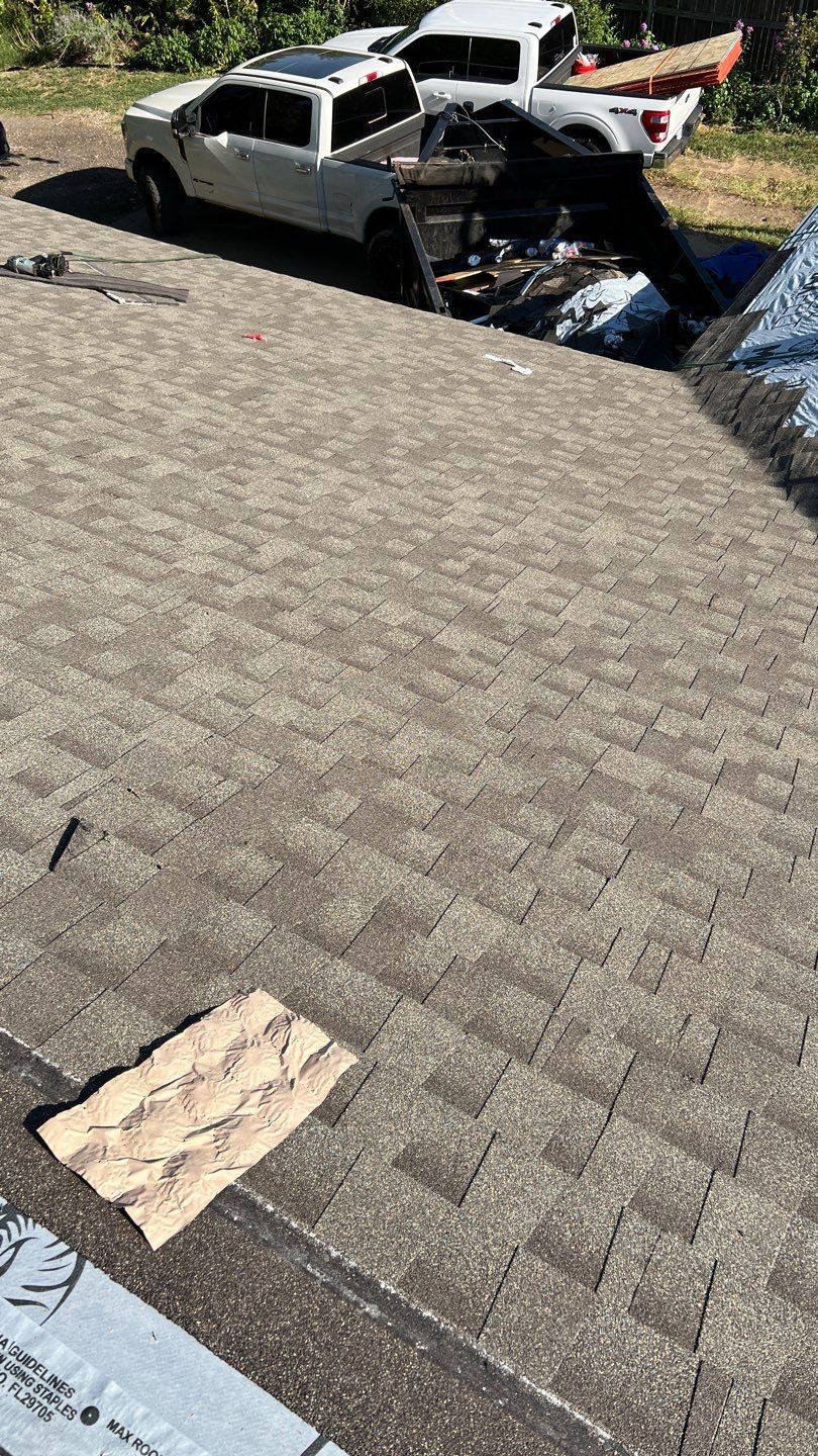 Residential Roofing Installation using GAF Natural Shadow  by A & H Roofing and Contracting, LLC