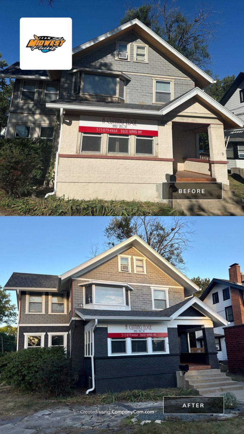 Project in Des Moines by Midwest Paint LLC