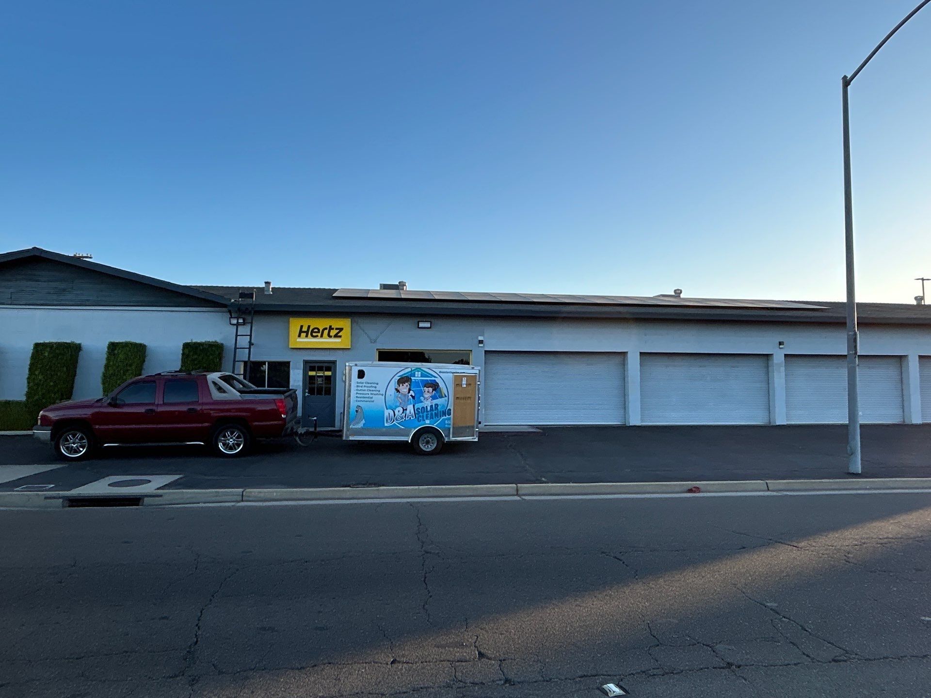 Clovis Commercial Contract by D&A SOLAR CLEANING