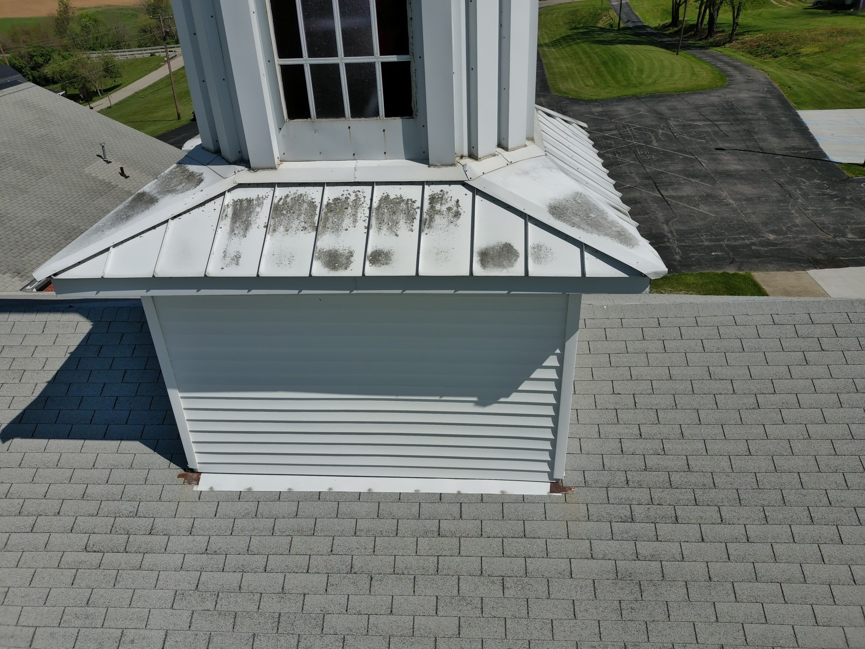 Commercial Roofing Installation using Performance Shingles by Mr. Roofer