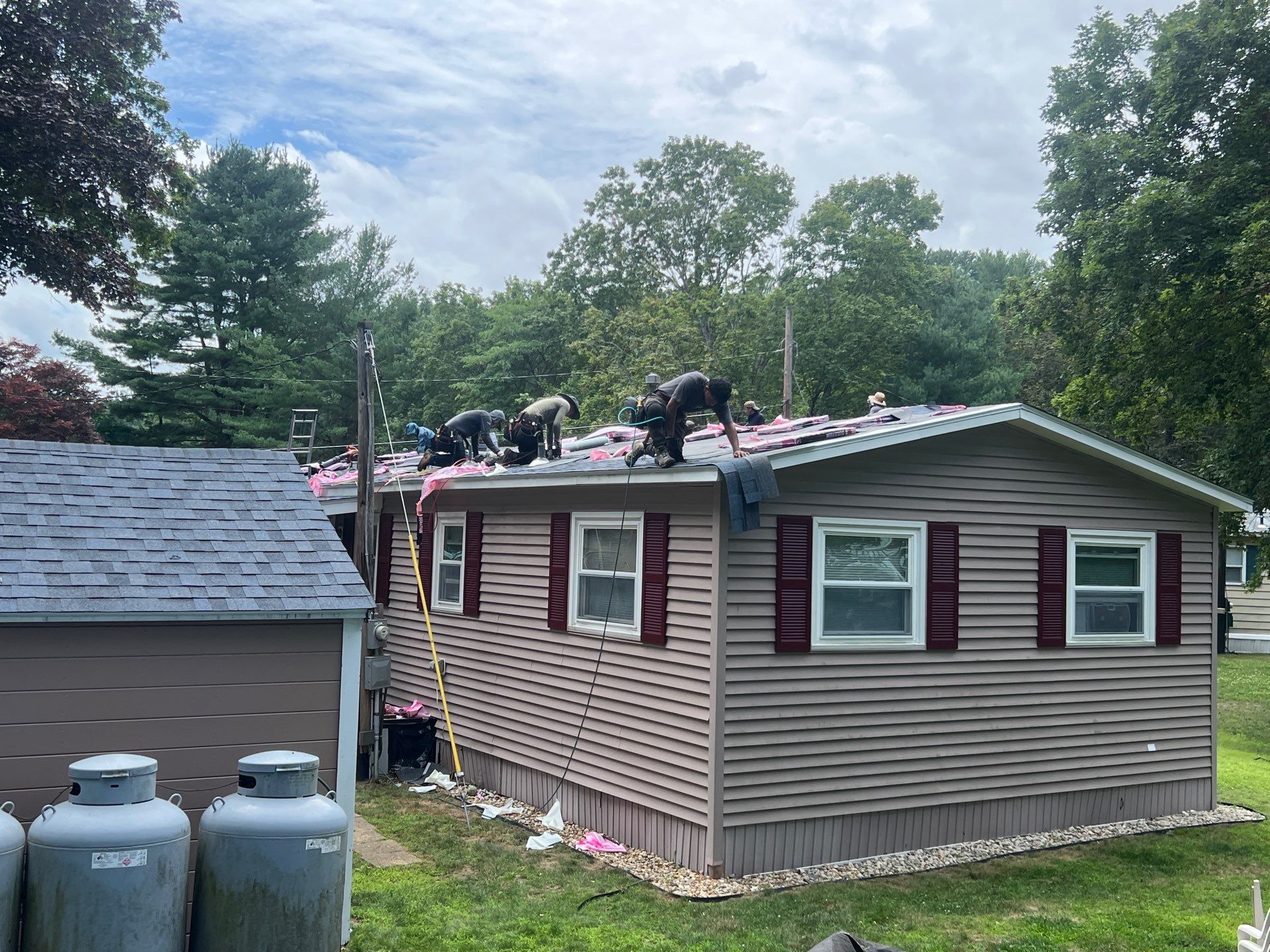 Owens Corning Roof Installation in Nashua, New Hampshire by Tall pine roofing