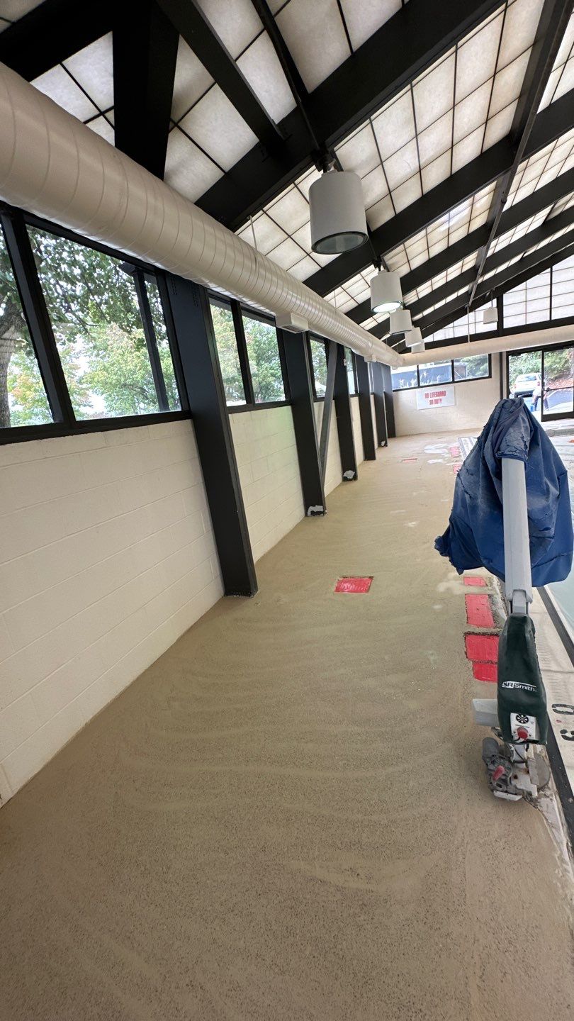 Hotel Pool Deck Project in Cranberry Township by Floors in a Day, Inc