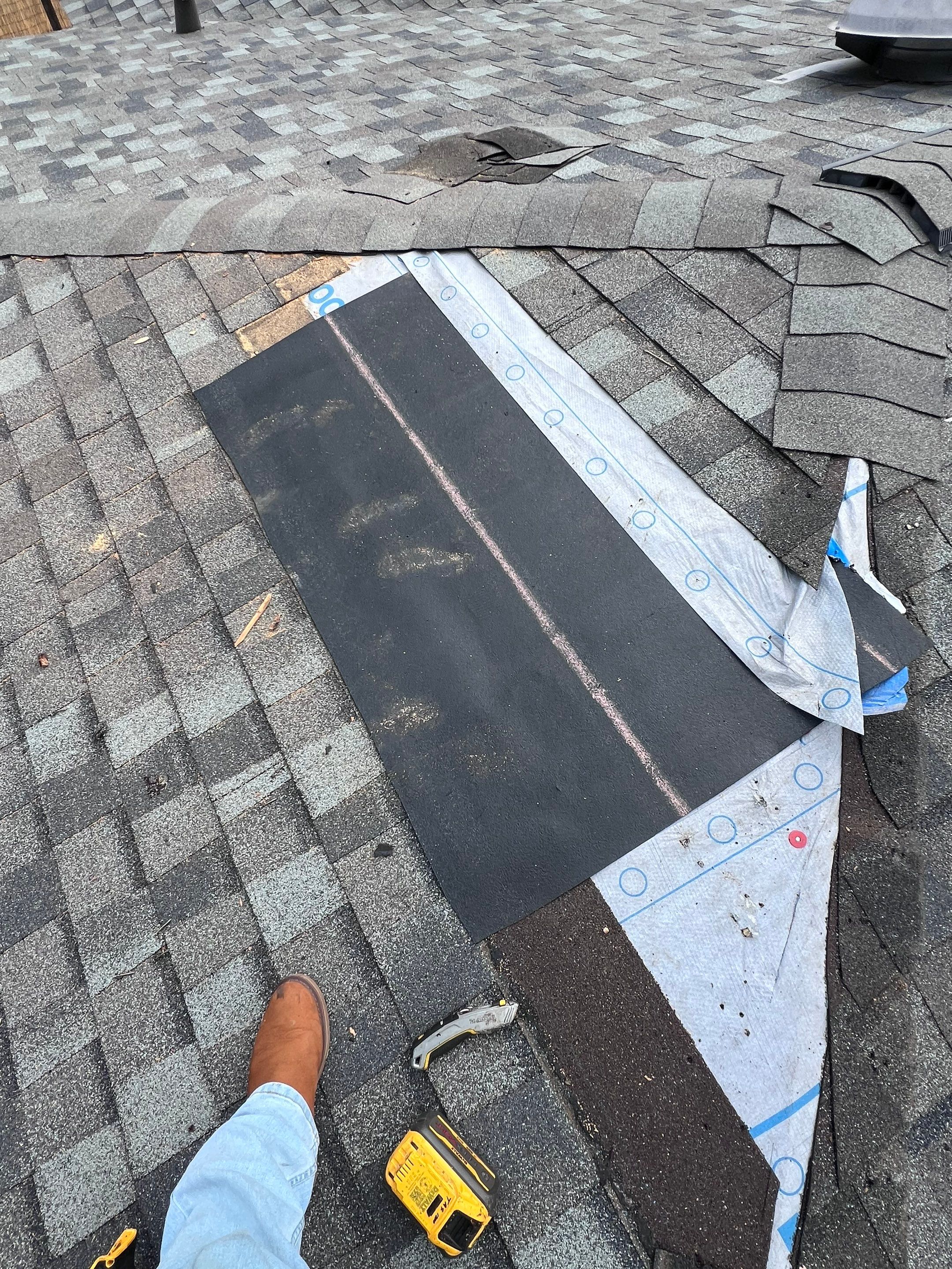 Residential Roofing Repair using Owen's Corning Duration (Lifetime) Shingles by Roof Repair Company