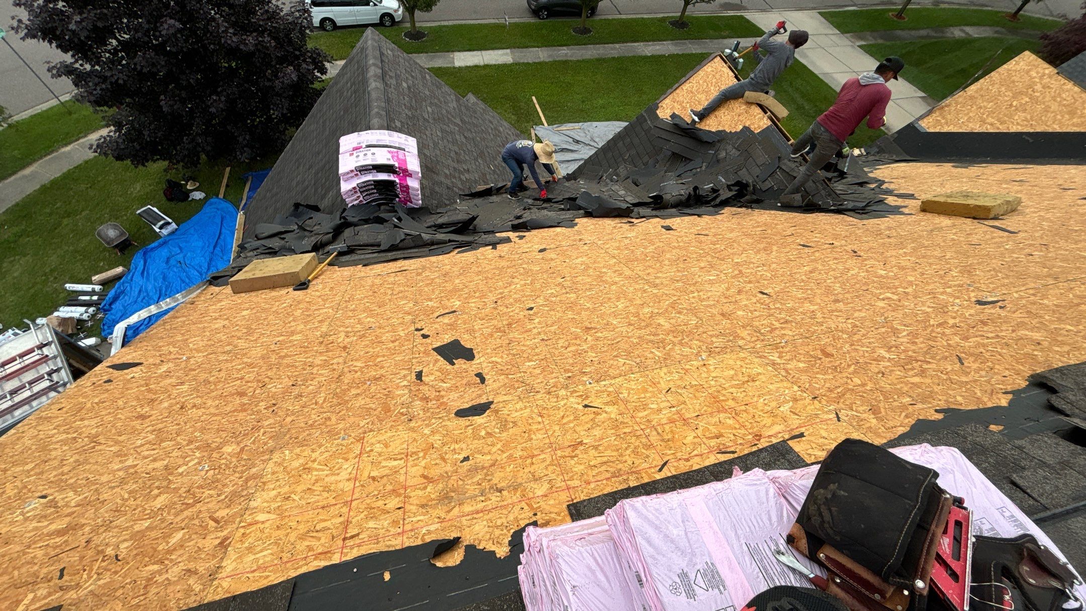 Roof Replacement using Owens Corning Duration by 180 Contractors