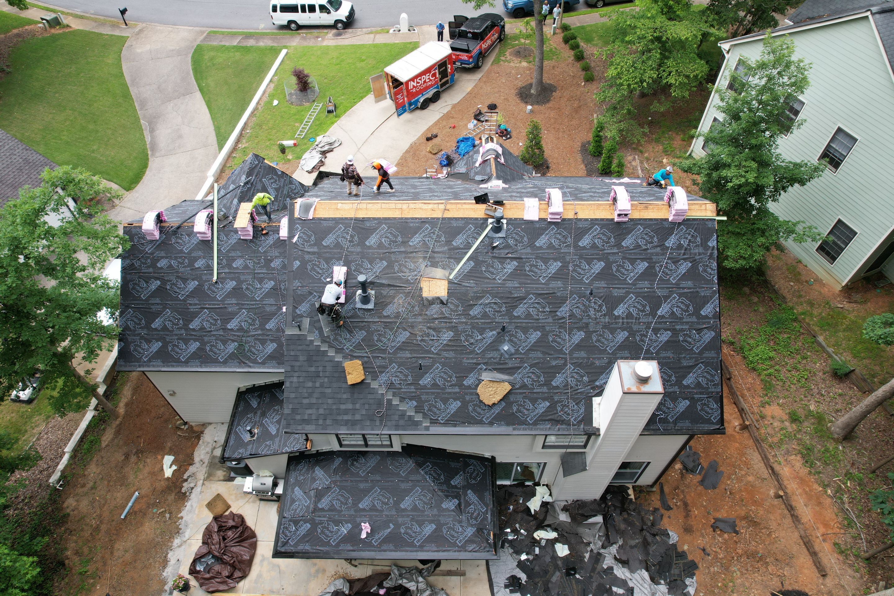 Residential Roofing Installation by Inspector Roofing and Restoration