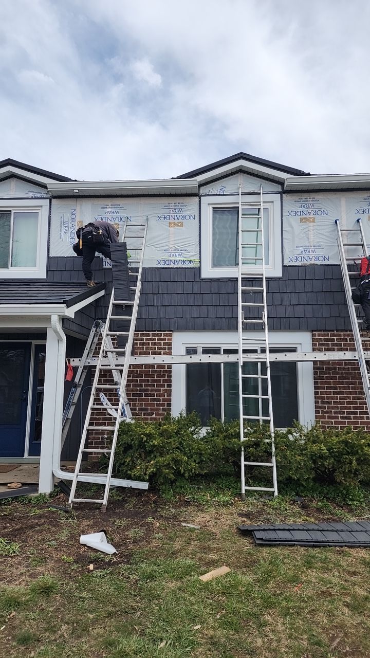 Full Exterior Home Transformation – Metal Slate Roof in Fort Wayne, IN by 4Ever Metal Roofing