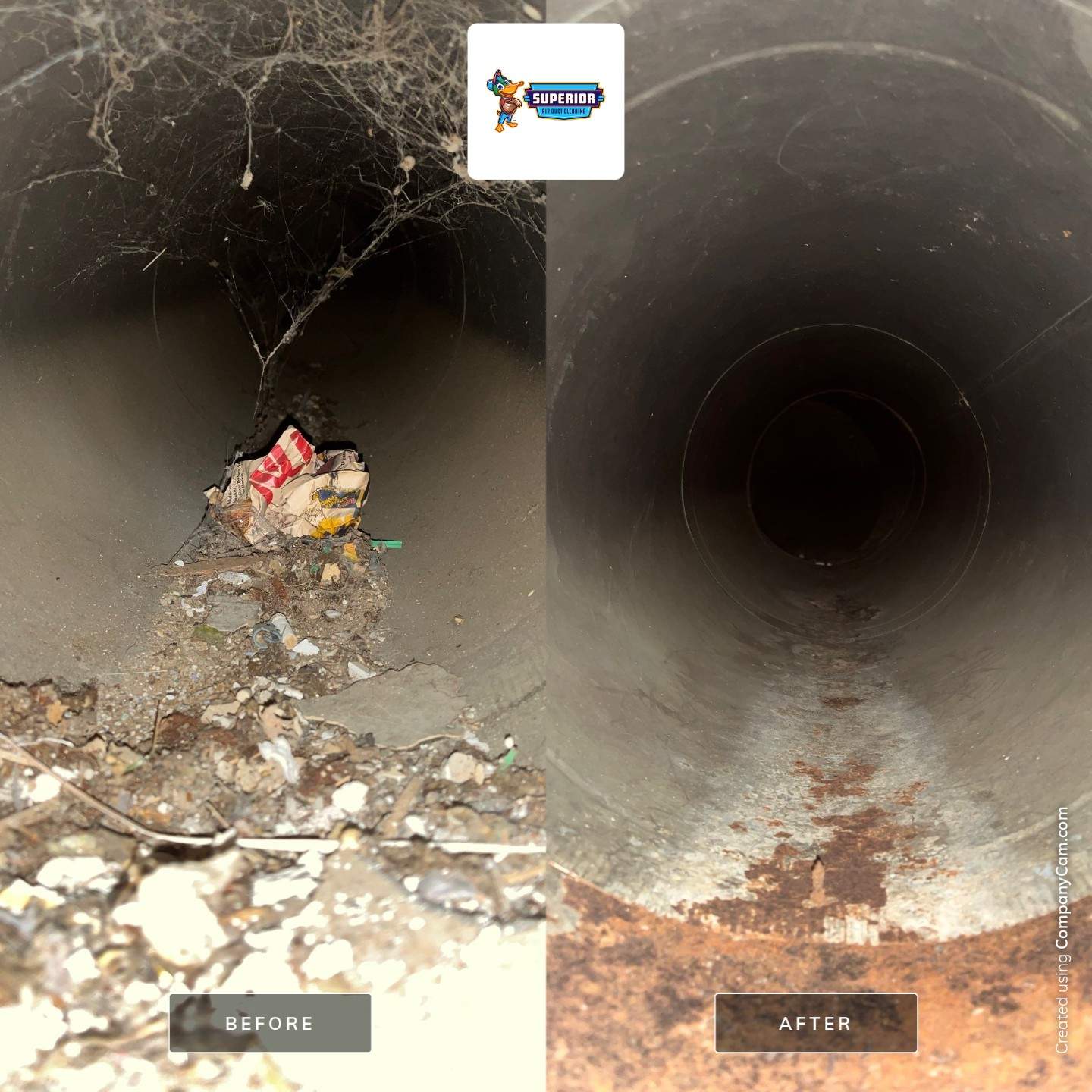 Air Duct Cleaning With a Vacuum Truck in East Liverpool, OH by Superior Air Duct Cleaning