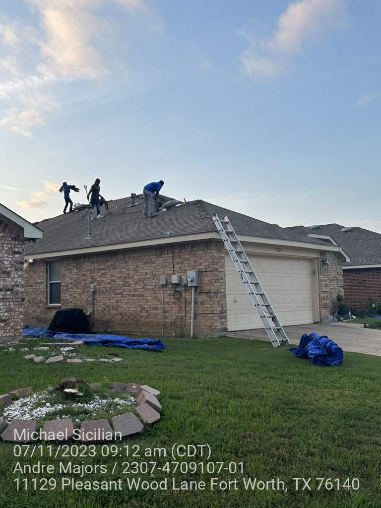 Project in Fort Worth by Zeus Exteriors