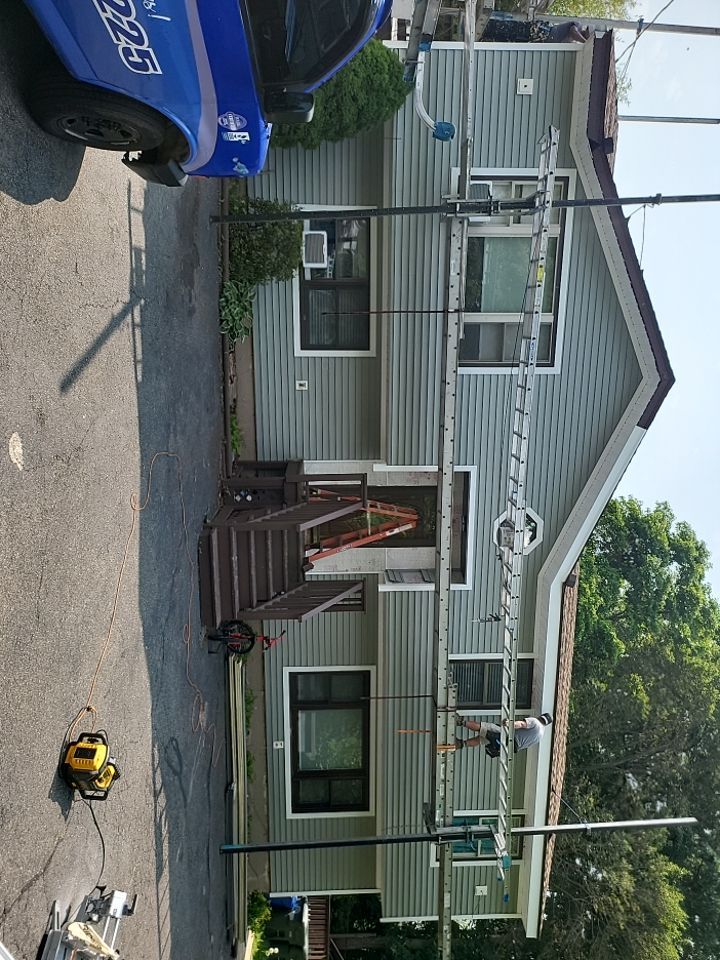 Siding Installation using Certainteed Monogram Seagrass by A Plus Exterior