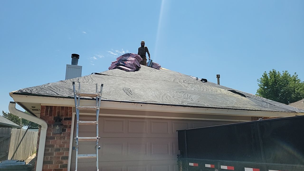 Roof Replacement Project in Midwest City by Z Construction & Roofing, LLC