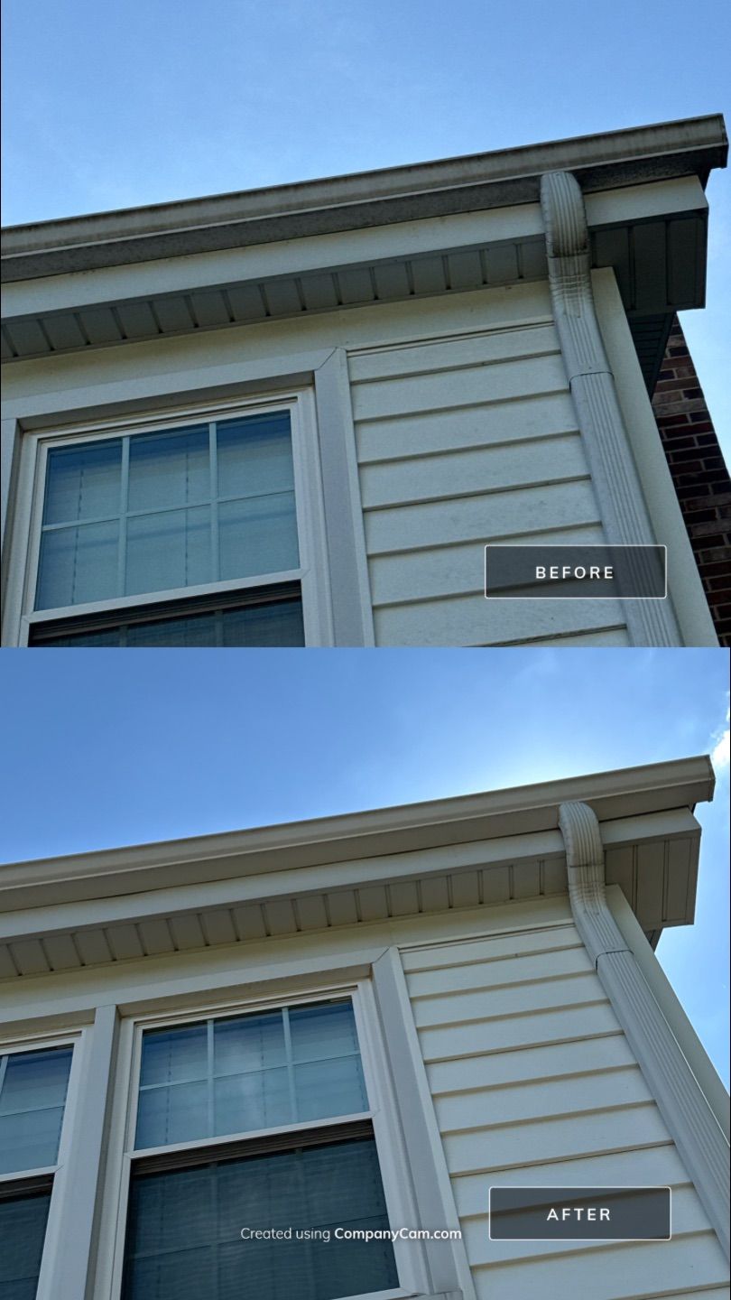 Project in Arlington Heights by Simmons Power & Soft Washing