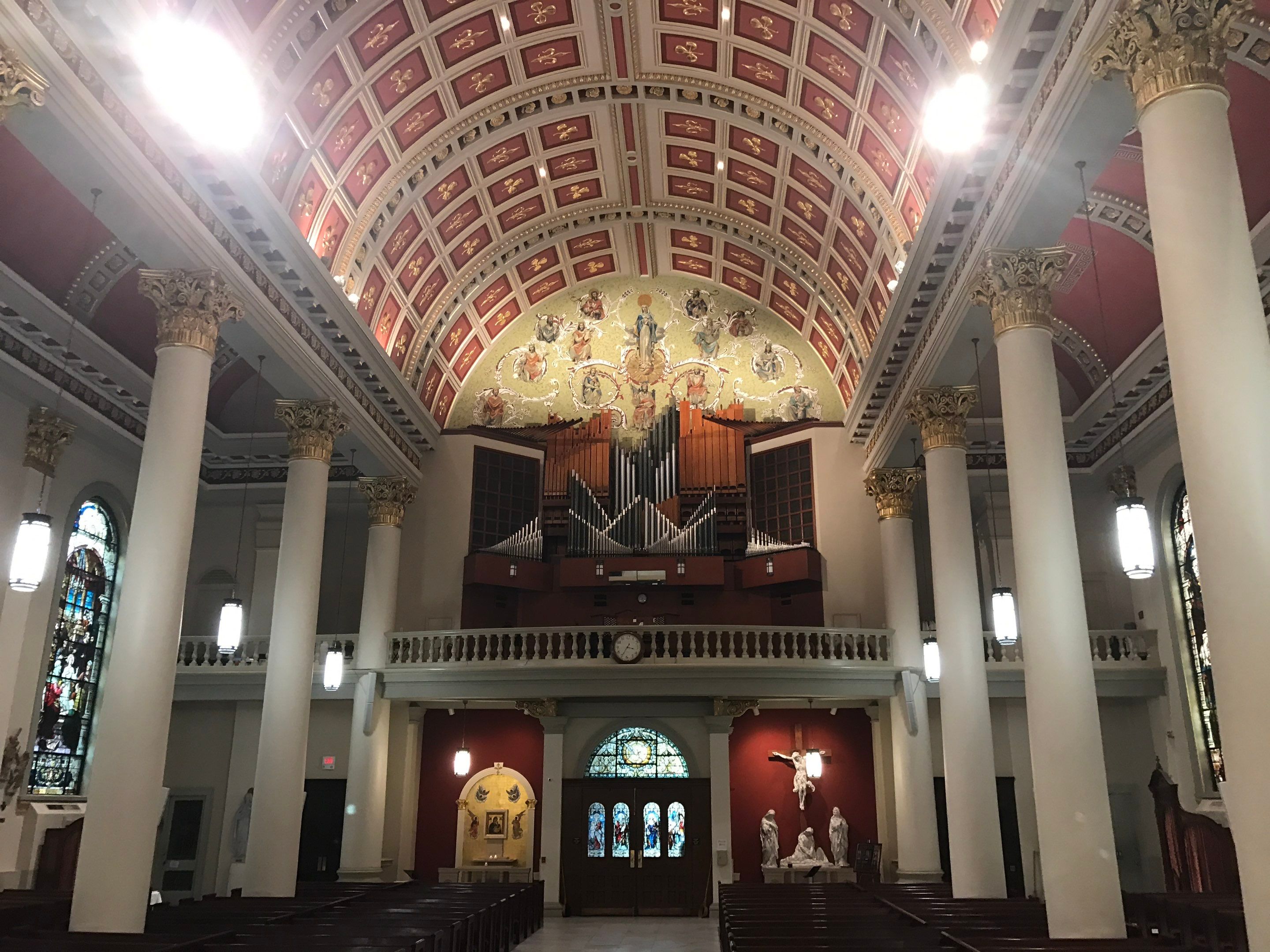 Marble Restoration for the Cathedral Basilica of the Immaculate Conception by Cornerstone Hard Surface Restoration 