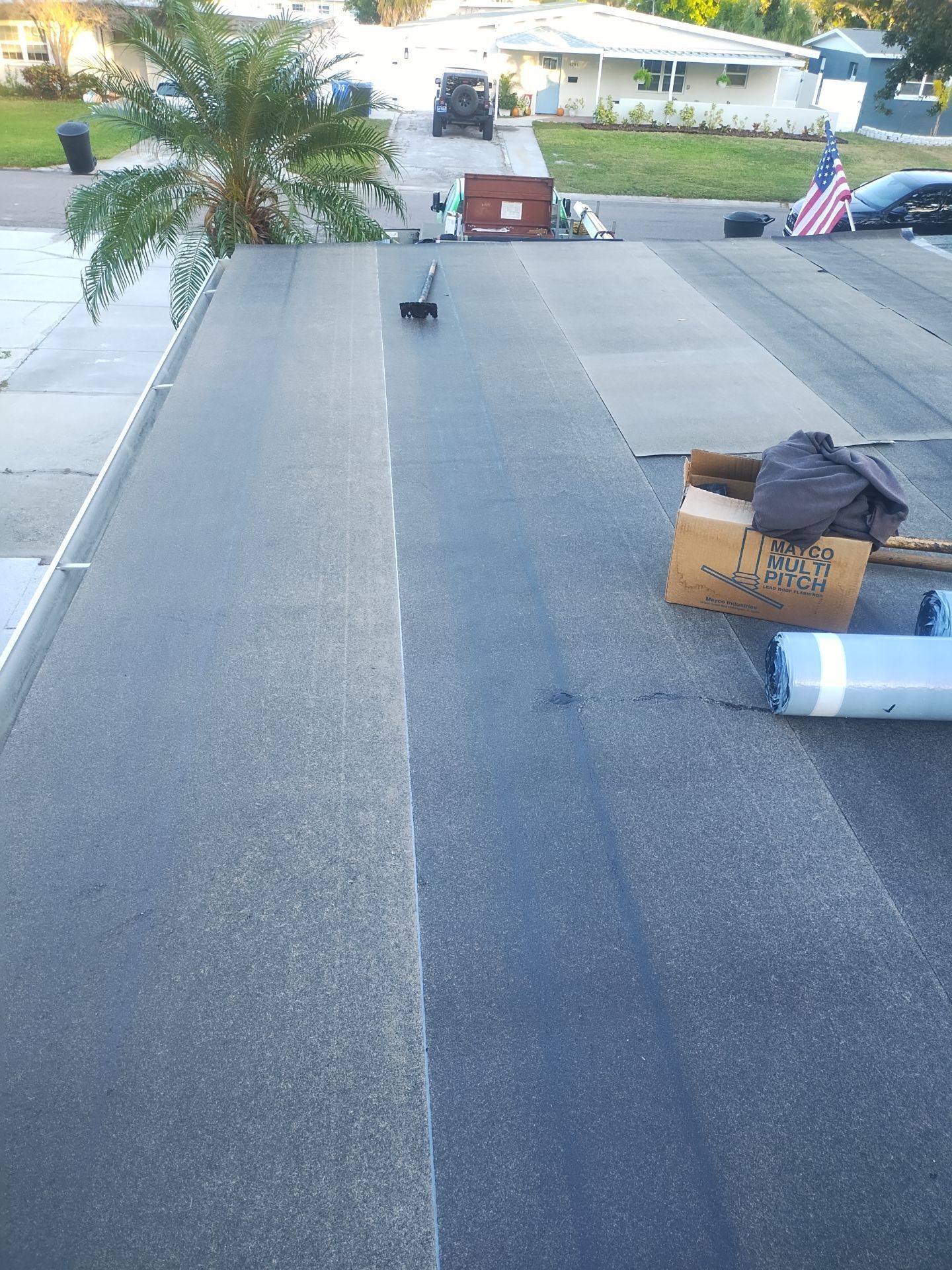 Project in St. Petersburg 33703 by Mitchell Roofing Company LLC 