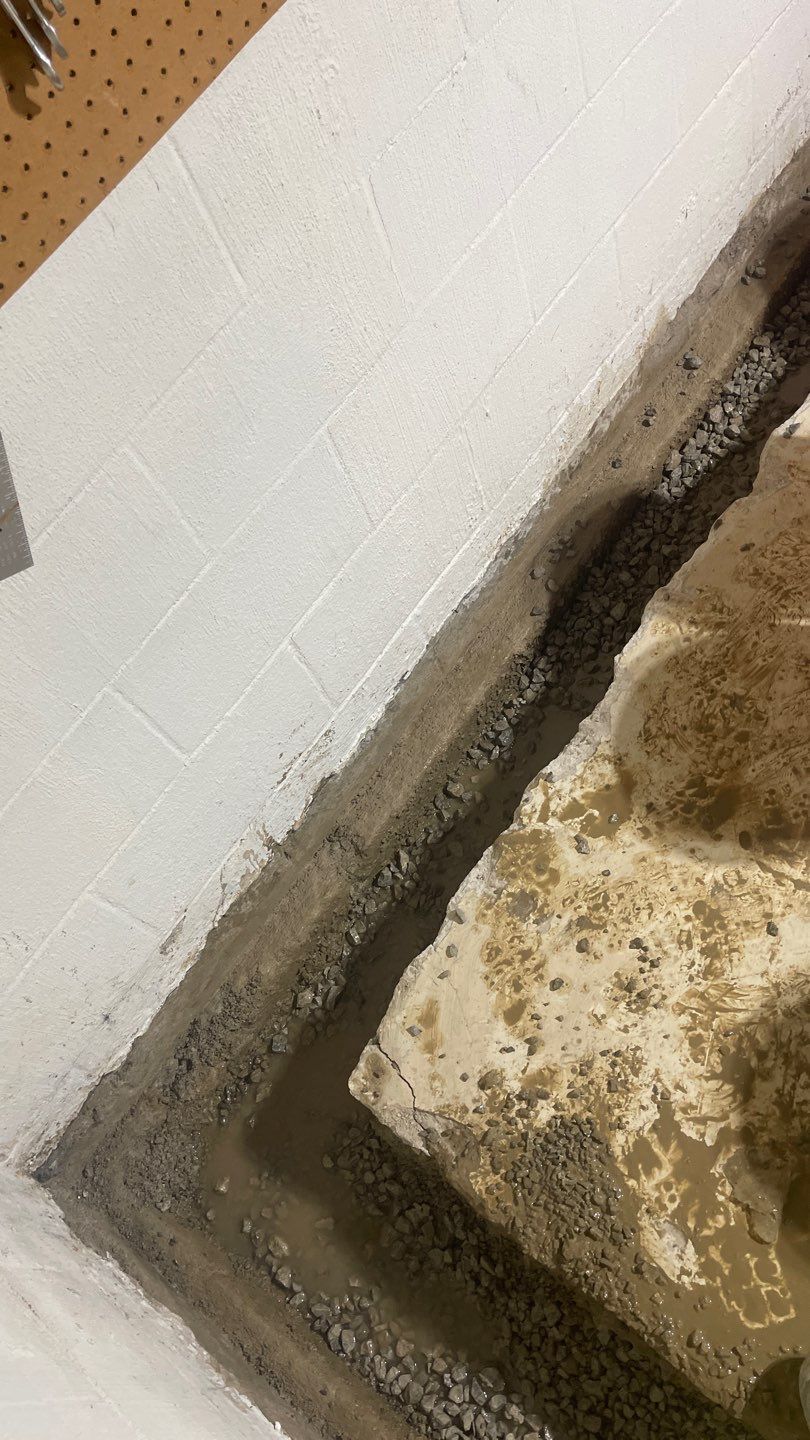 Interior Basement Waterproofing System by Toledo Basement Repair