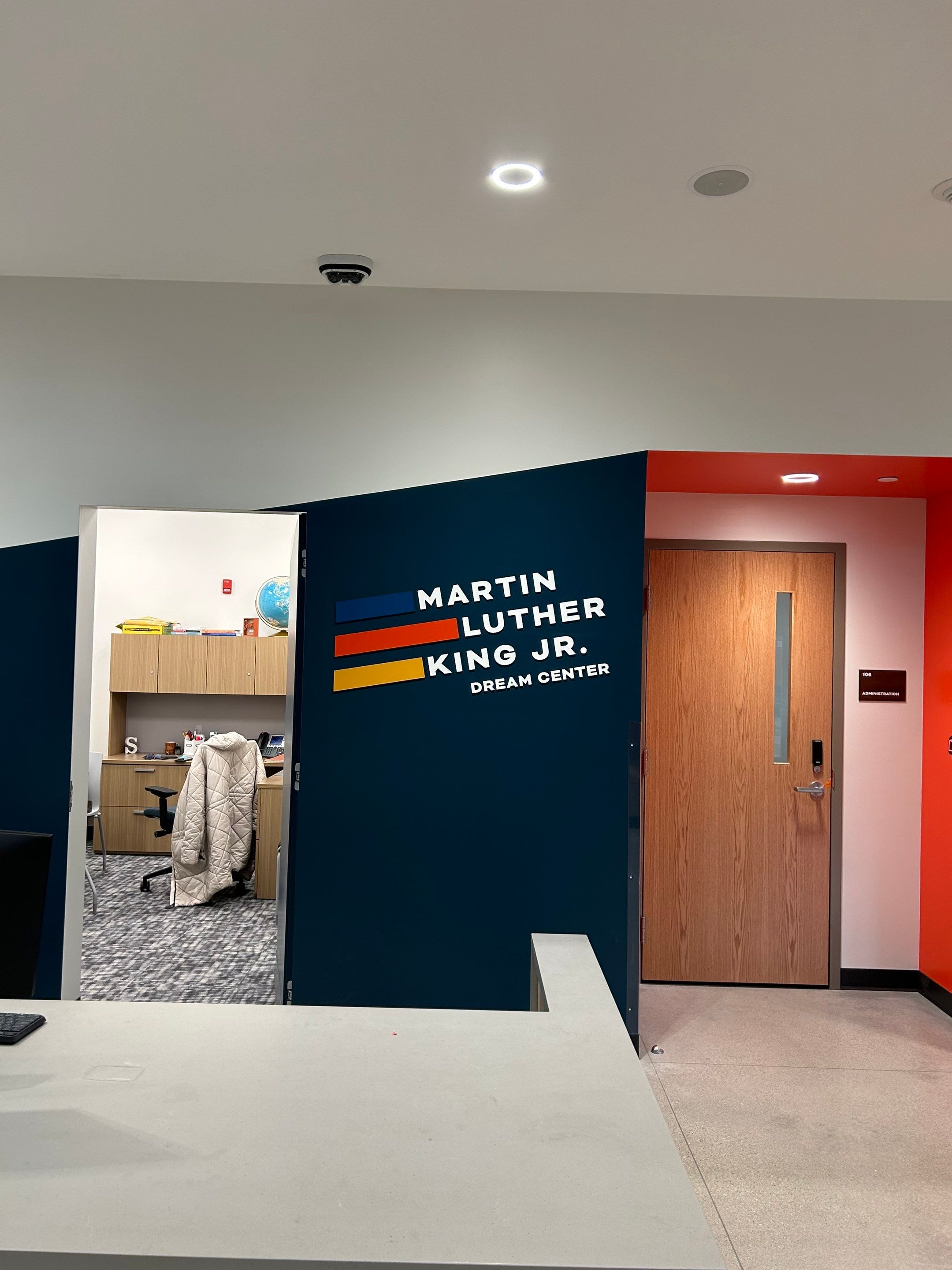 Community Center Facility Upgrades and Custom Monument Sign Installation by Hayes Design co