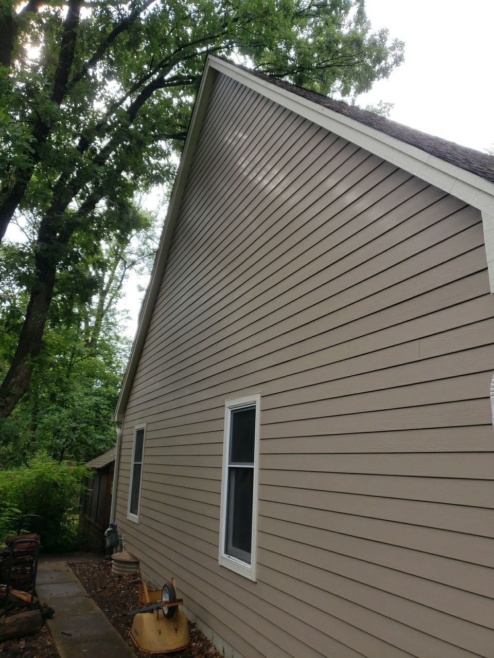 James Hardie Siding Installation, Asphalt Shingle Roof, Aluminum Gutter Replacement  by Custom Installations