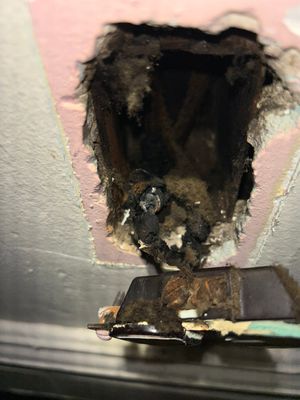 Restore power, install Arc fault breaker