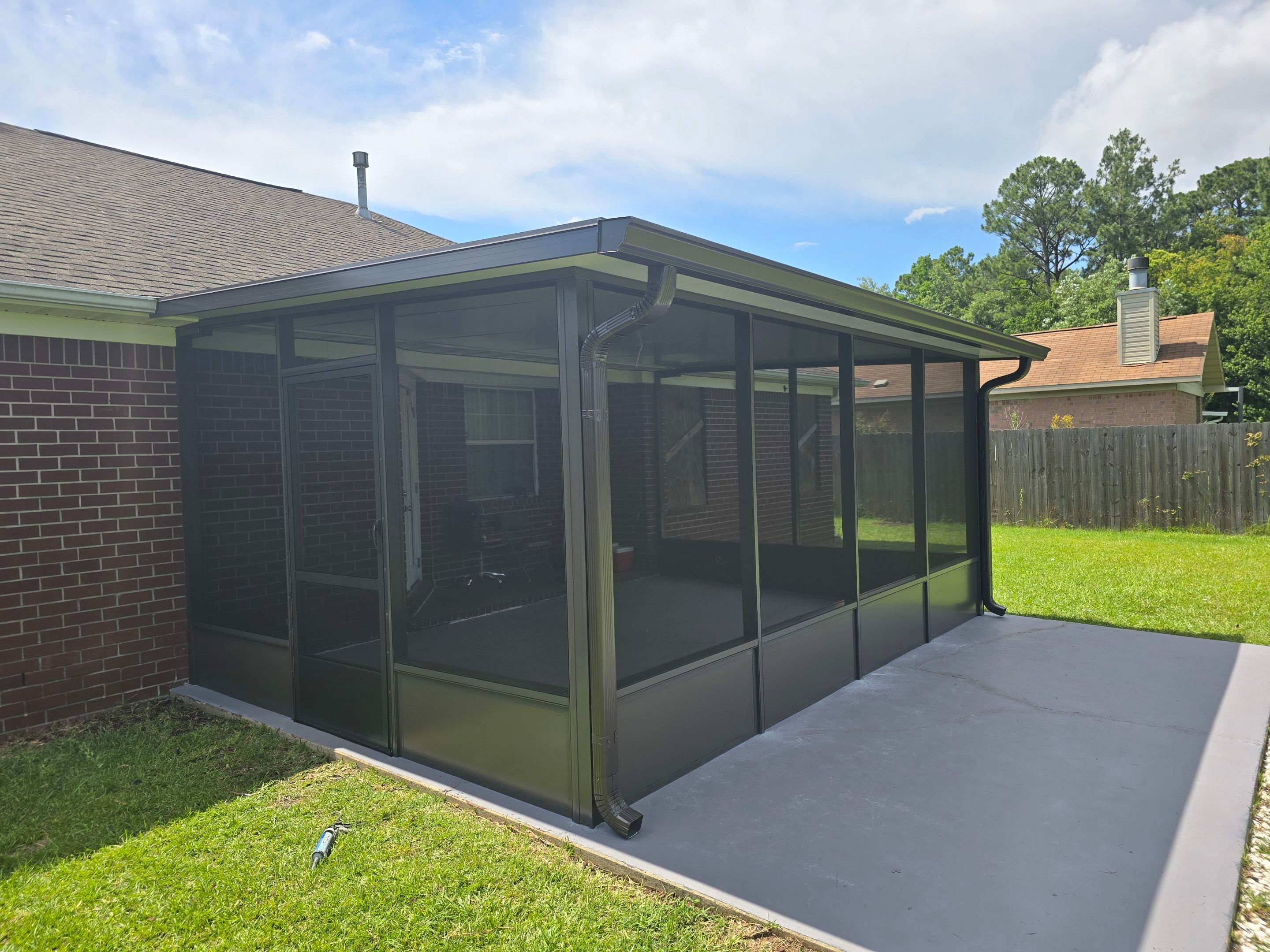 Screen Room Using Colorbeam by Titan Sunrooms