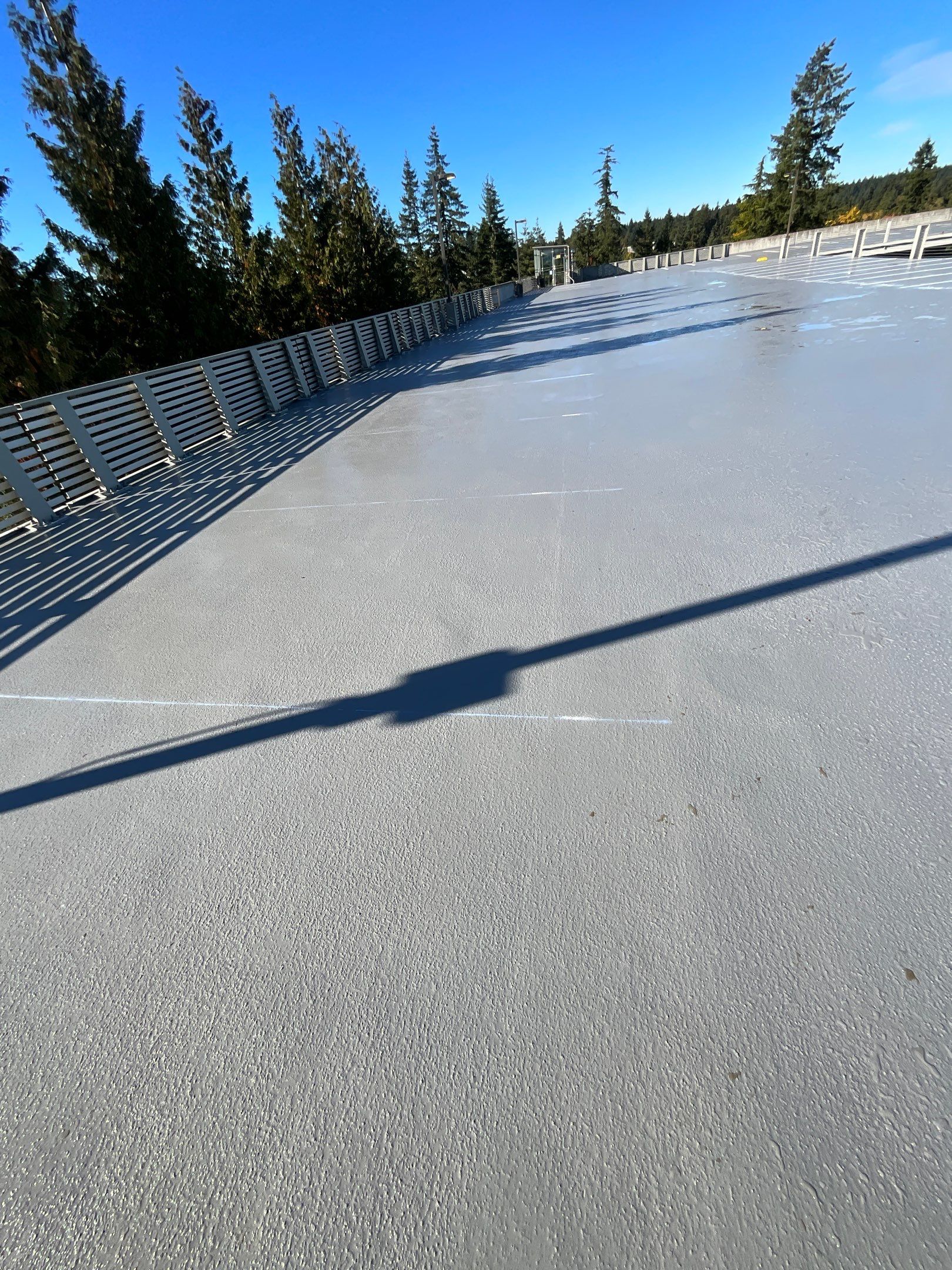 Corti Construction | Striping for Concrete Parking Lot by Jireh Asphalt & Concrete Inc 