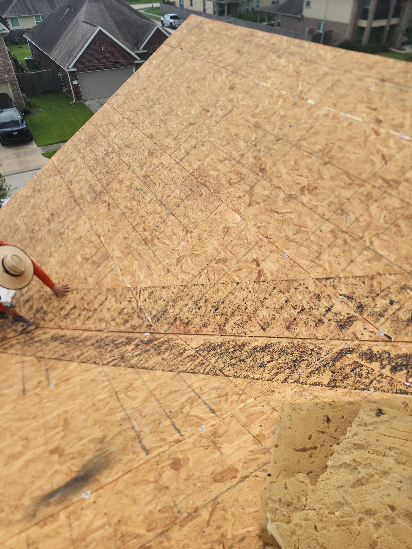 Residential Roofing Installation using Owen's Corning Duration (Lifetime) Shingles by Roof Repair Company