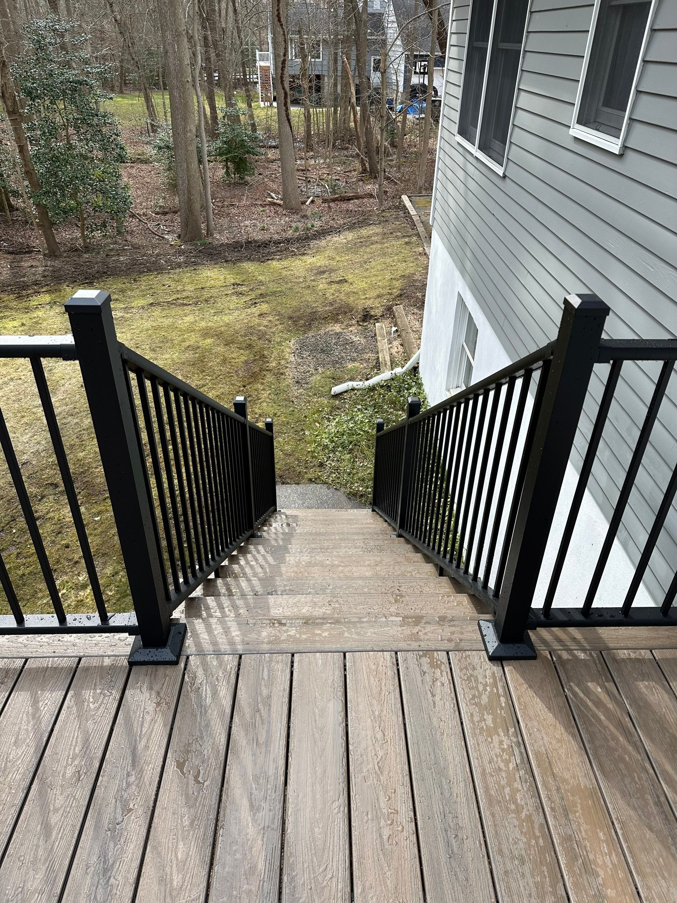Deck Resurface in wall nj by deck guardian