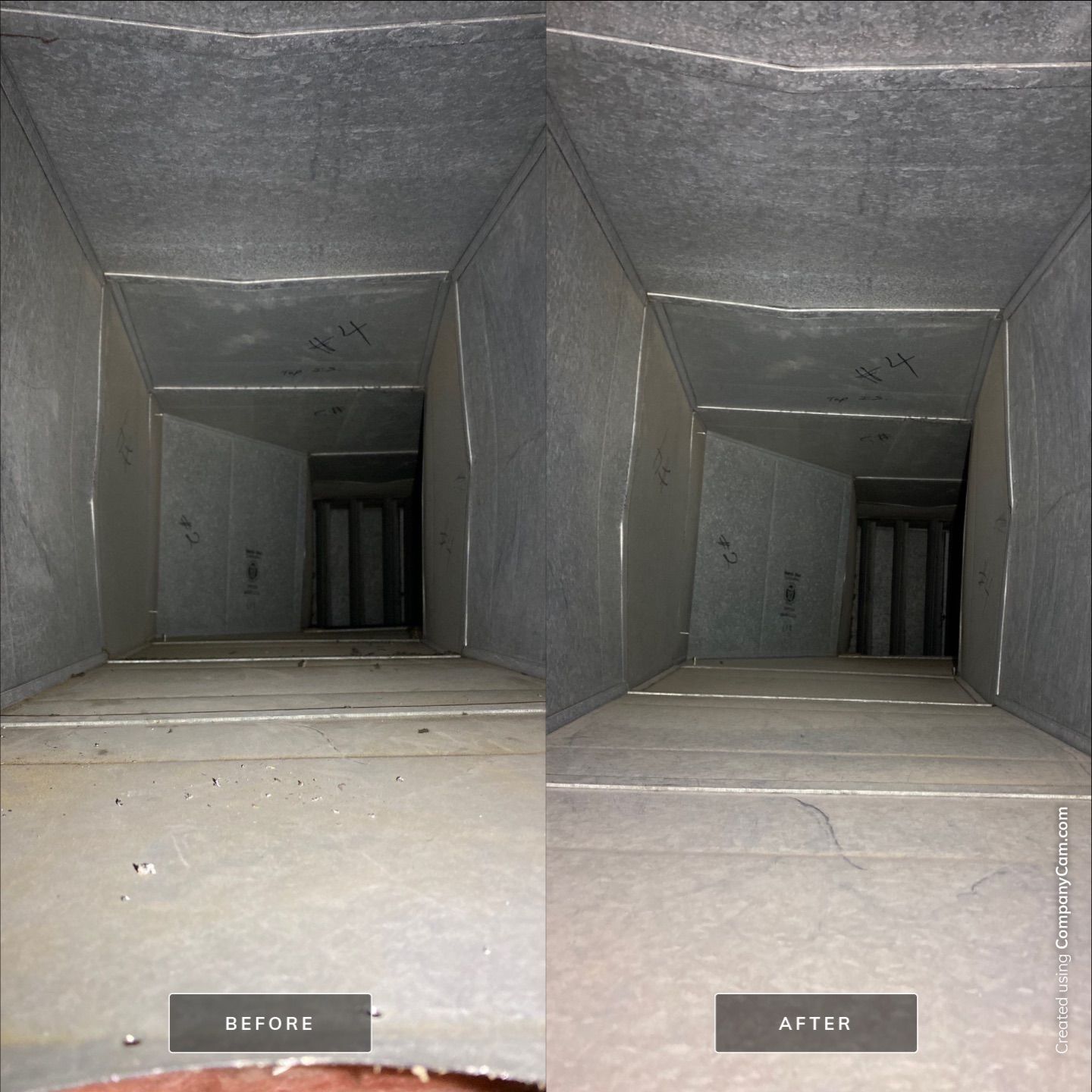 Project in Columbus by Voyager Air Duct Cleaning