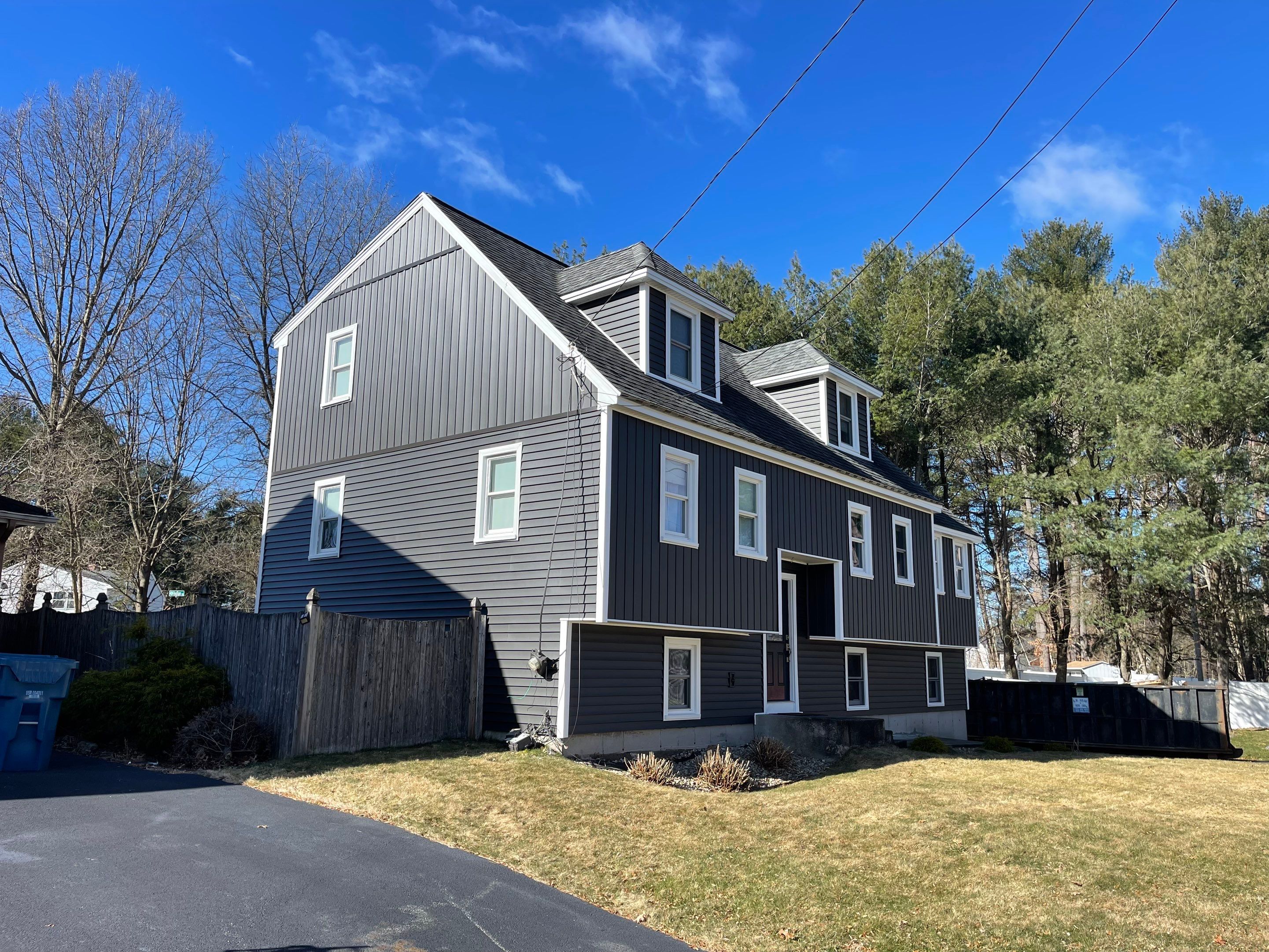 Complete Exterior Renovation with New Siding & Gutters   by Sensible Home Solutions