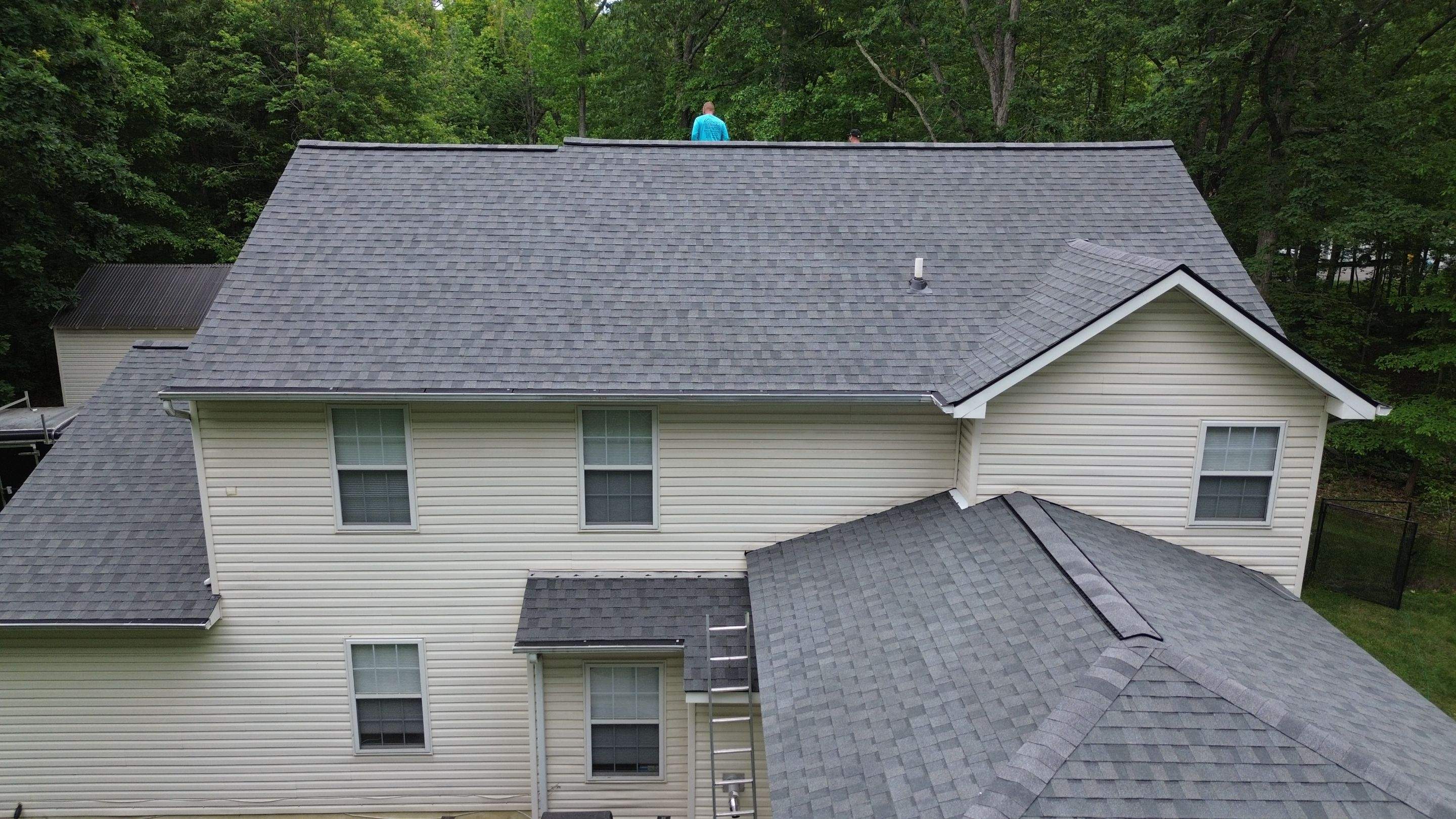 Residential Roofing Installation using TAMKO TITAN - THUNDERSTORM GRAY by Storm Ready Exteriors