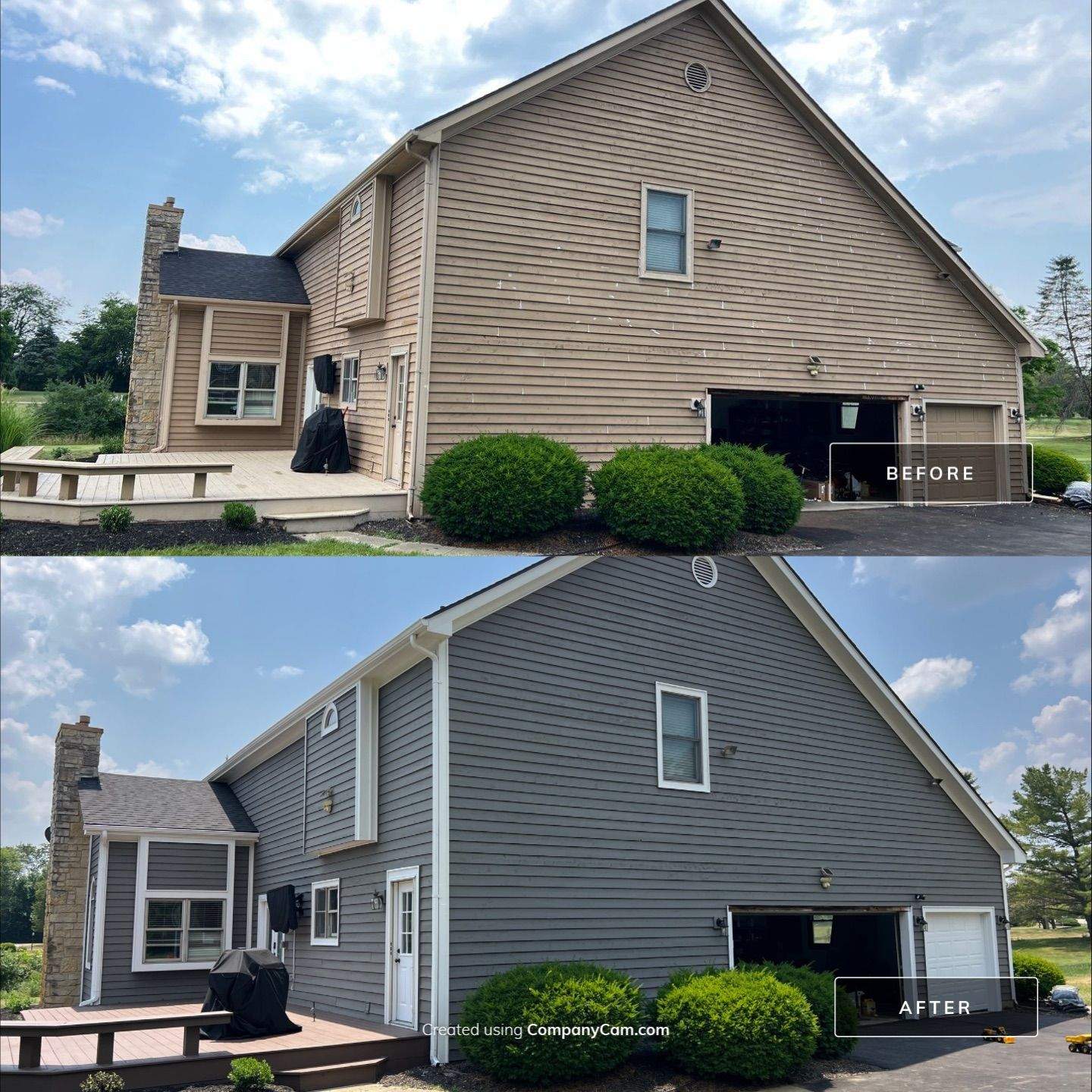 Big projects in Kettering - exterior by Five Star Painting of Batavia