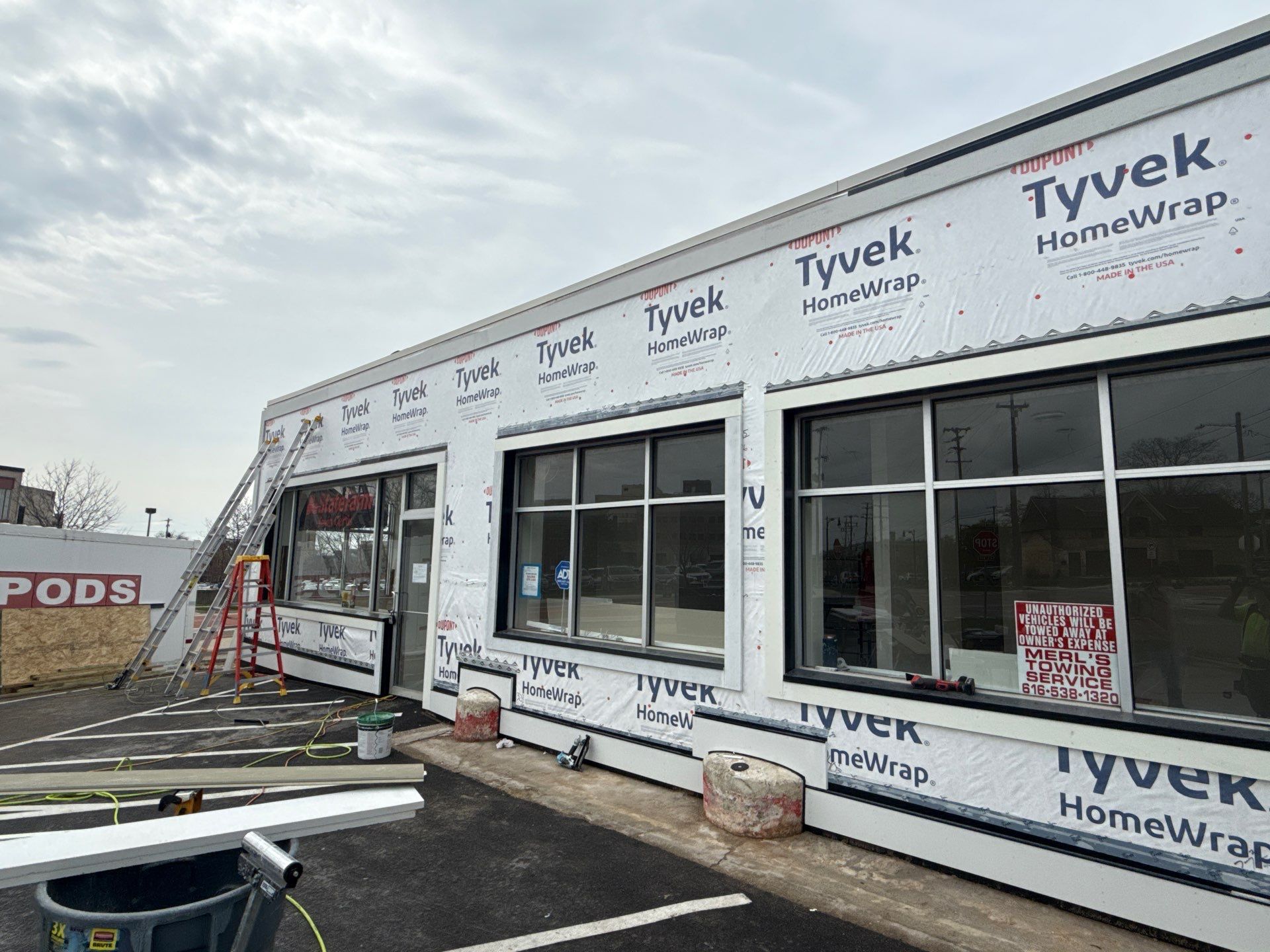 Commercial Renovation With James Hardie Siding by Cutting Edge Homes