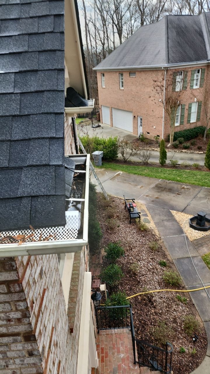 House Wash using cleaner by Power Wash Masters LLC