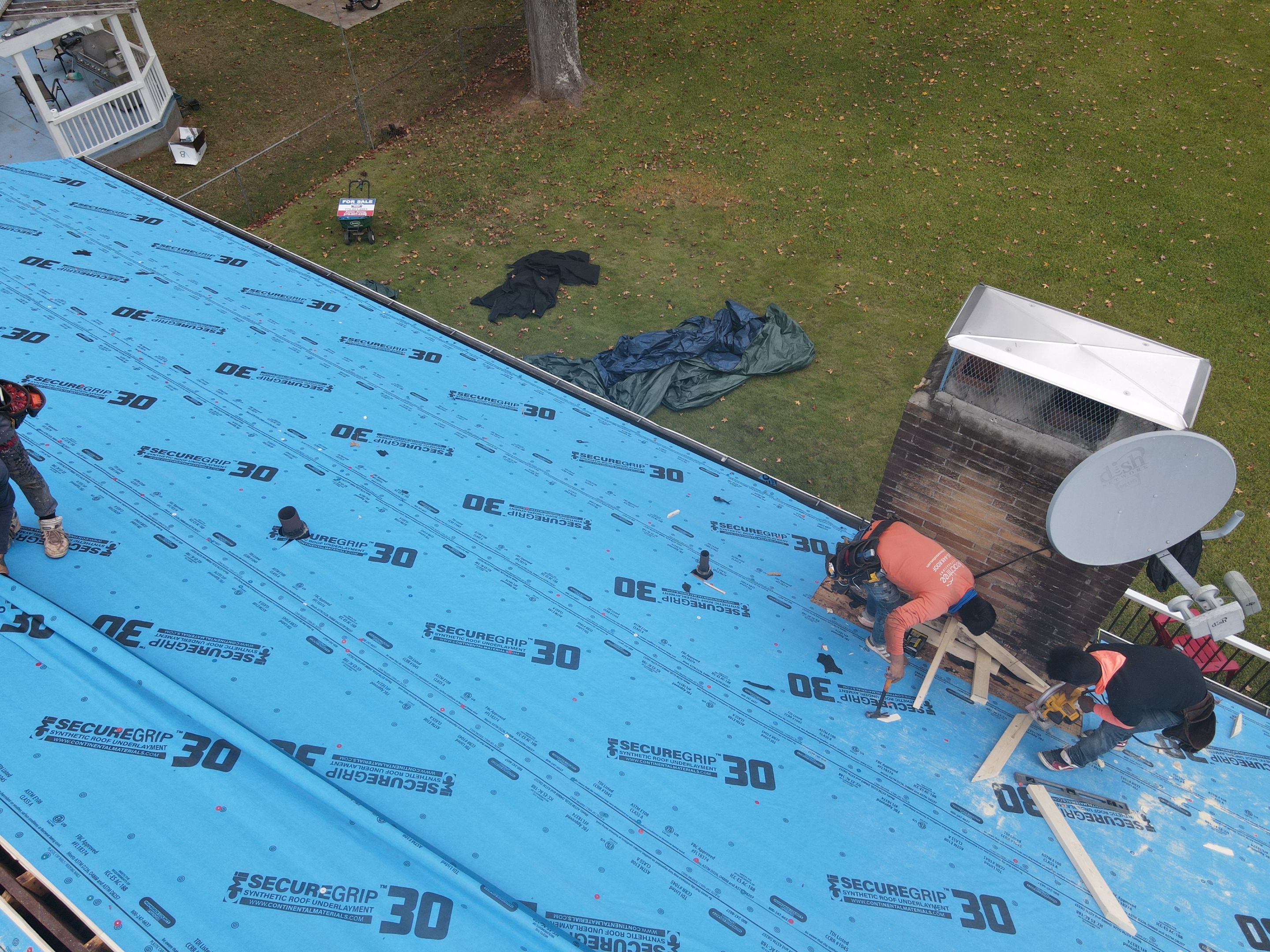 Residential Roofing Installation using Owens Corning by Inspector Roofing and Restoration