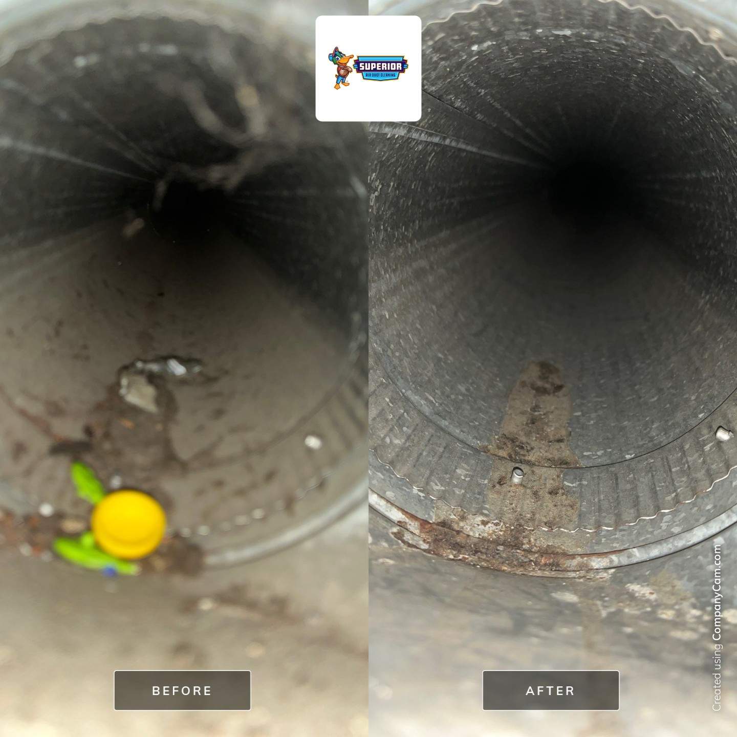 Air Duct Cleaning With a Vacuum Truck in Pulaski, PA by Superior Air Duct Cleaning
