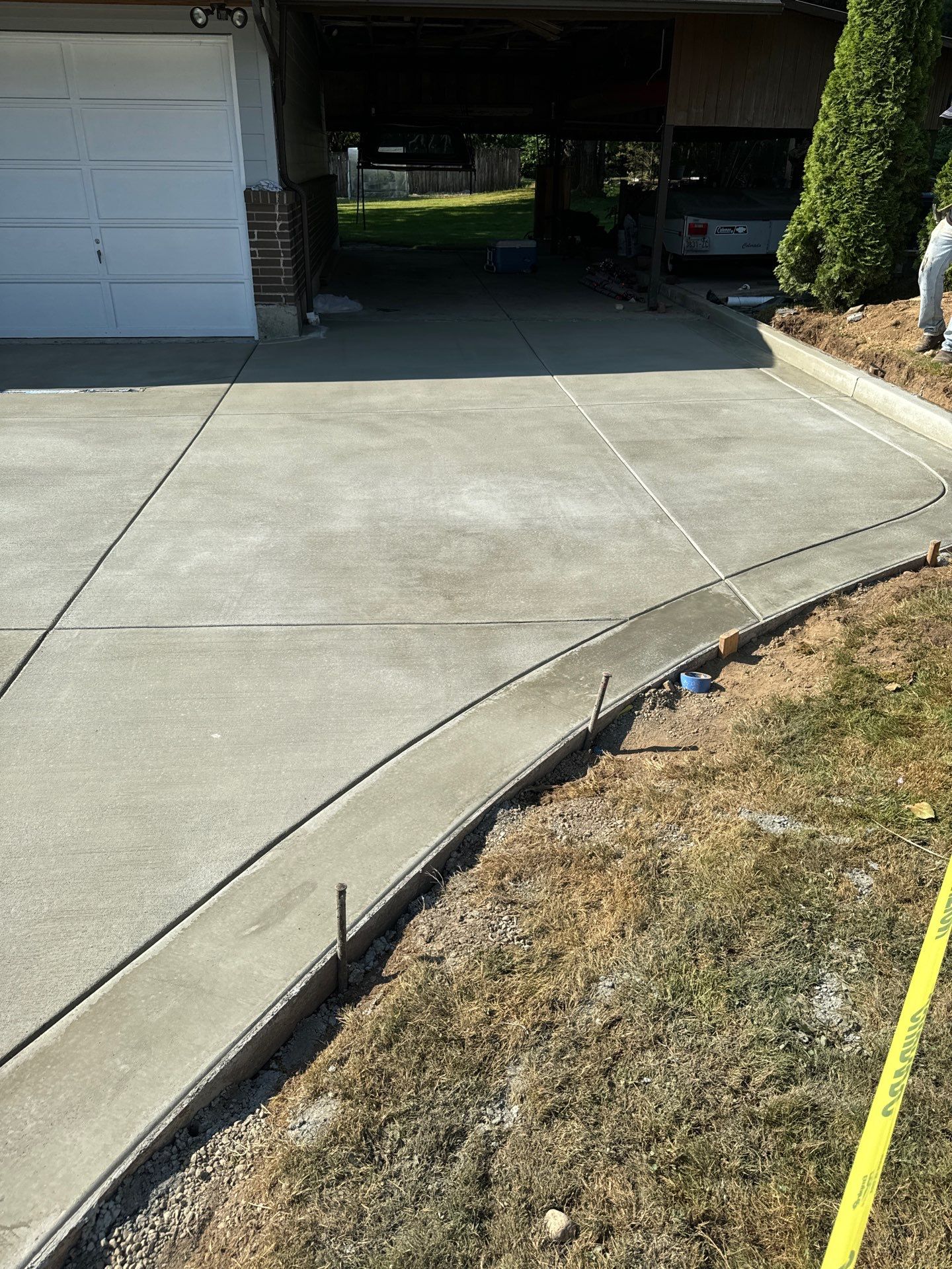 Rodd | Concrete Driveway Extentension by Jireh Asphalt & Concrete Inc 