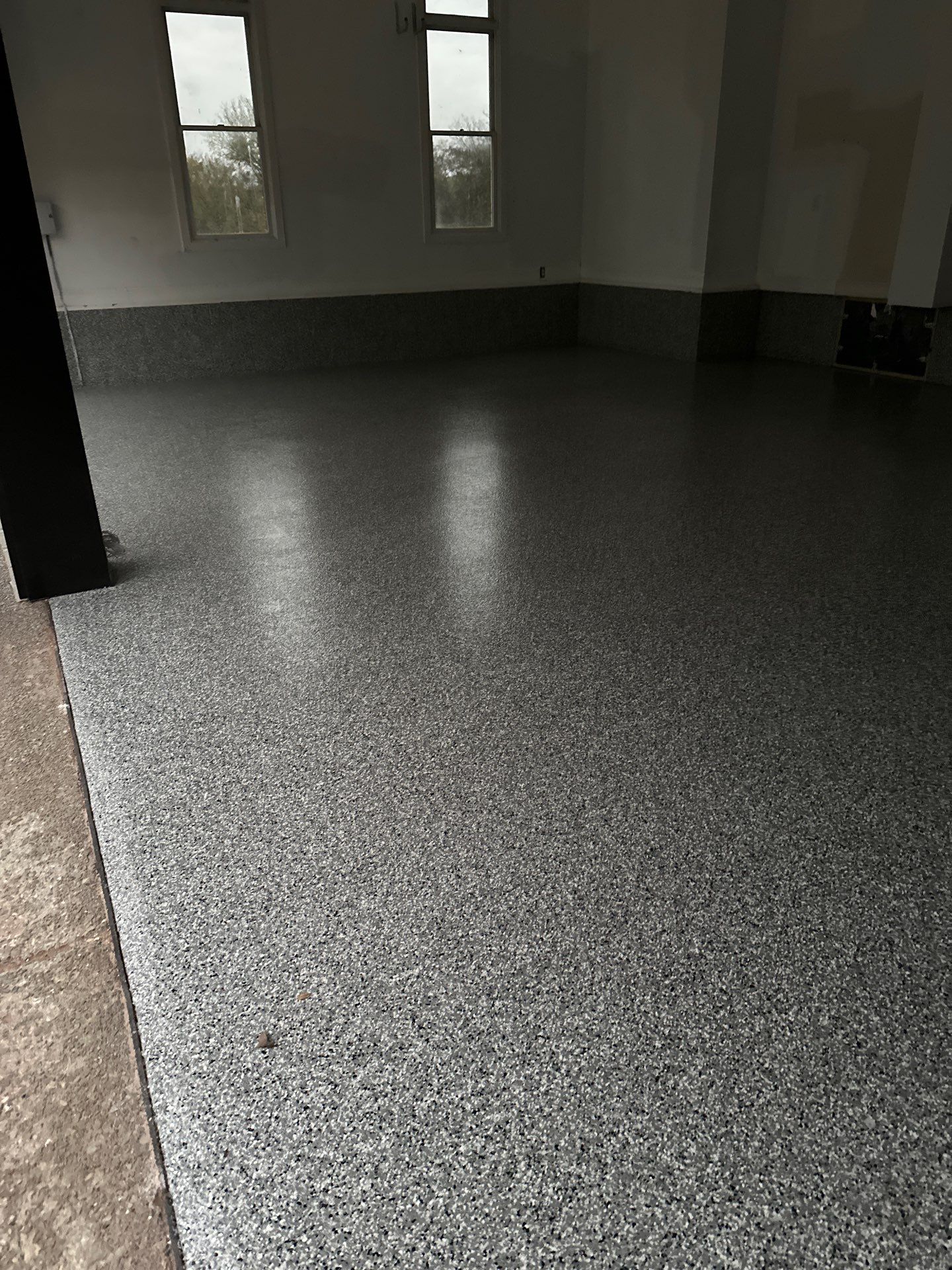 Garage Floor Coating using Wombat by My Garage Floor Guys