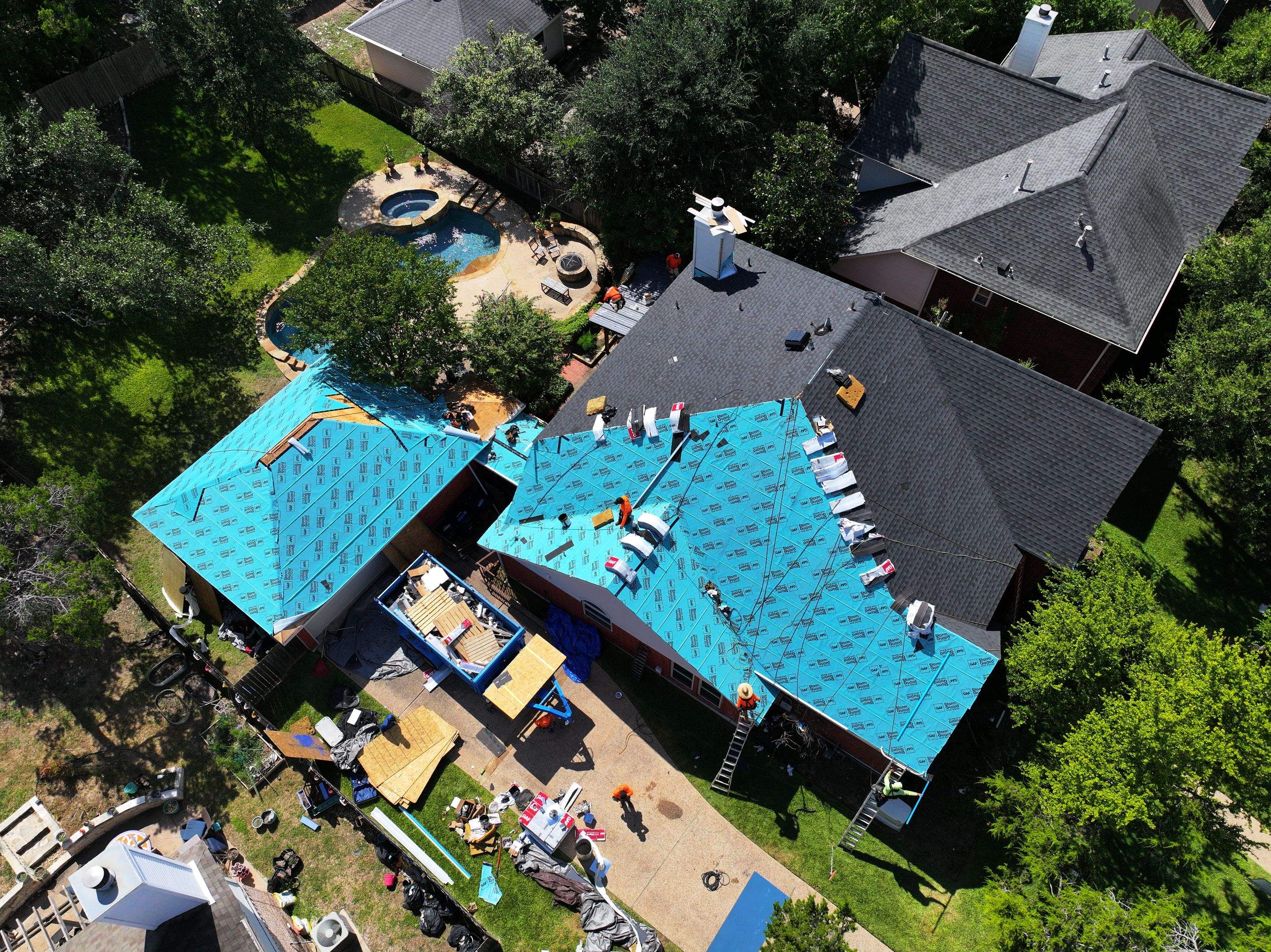 Fortified Northwest Hills Roof Replacment by Lapeyre Roofing