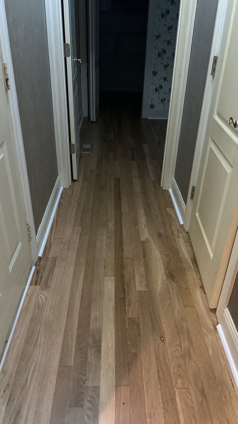 Natural refinish by Footprints Floors of Nashville