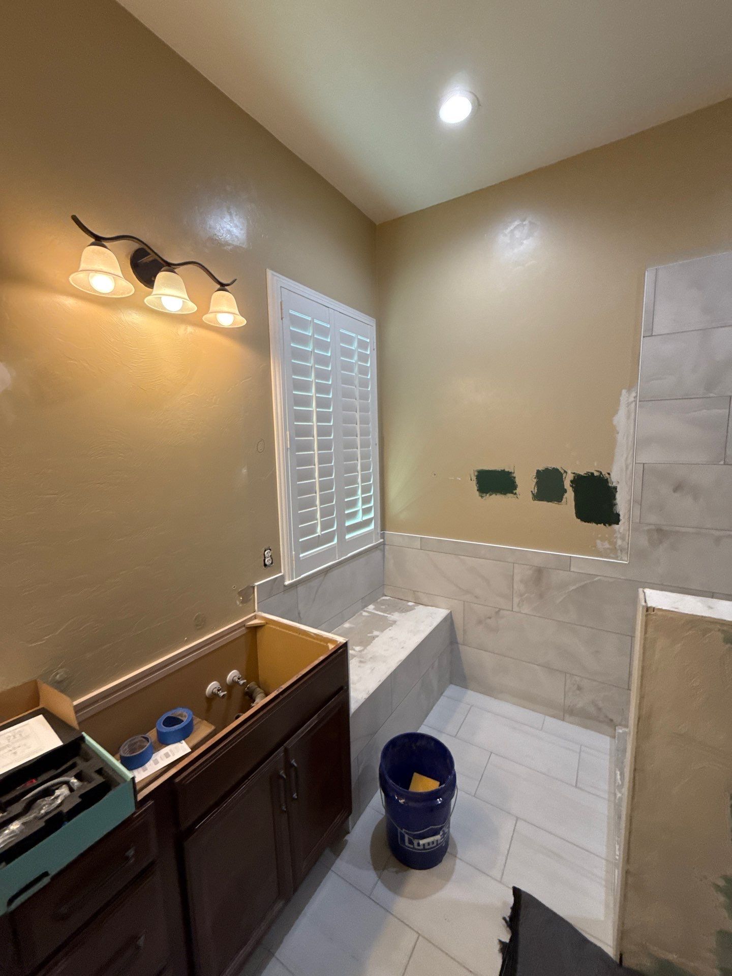 Golden Ranch Bathroom Remodel by Workman Company LLC 
